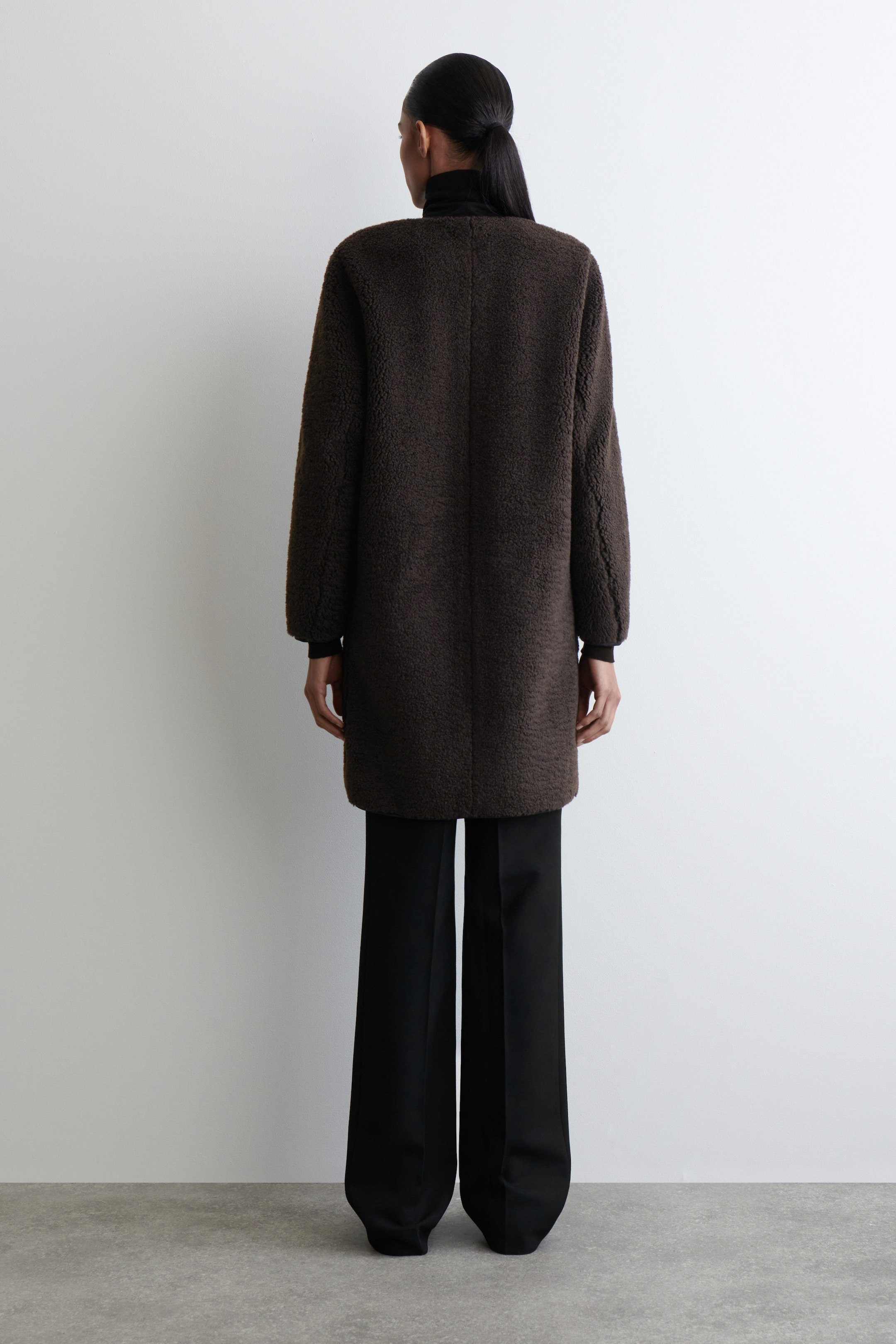 LONGLINE TEDDY JACKET