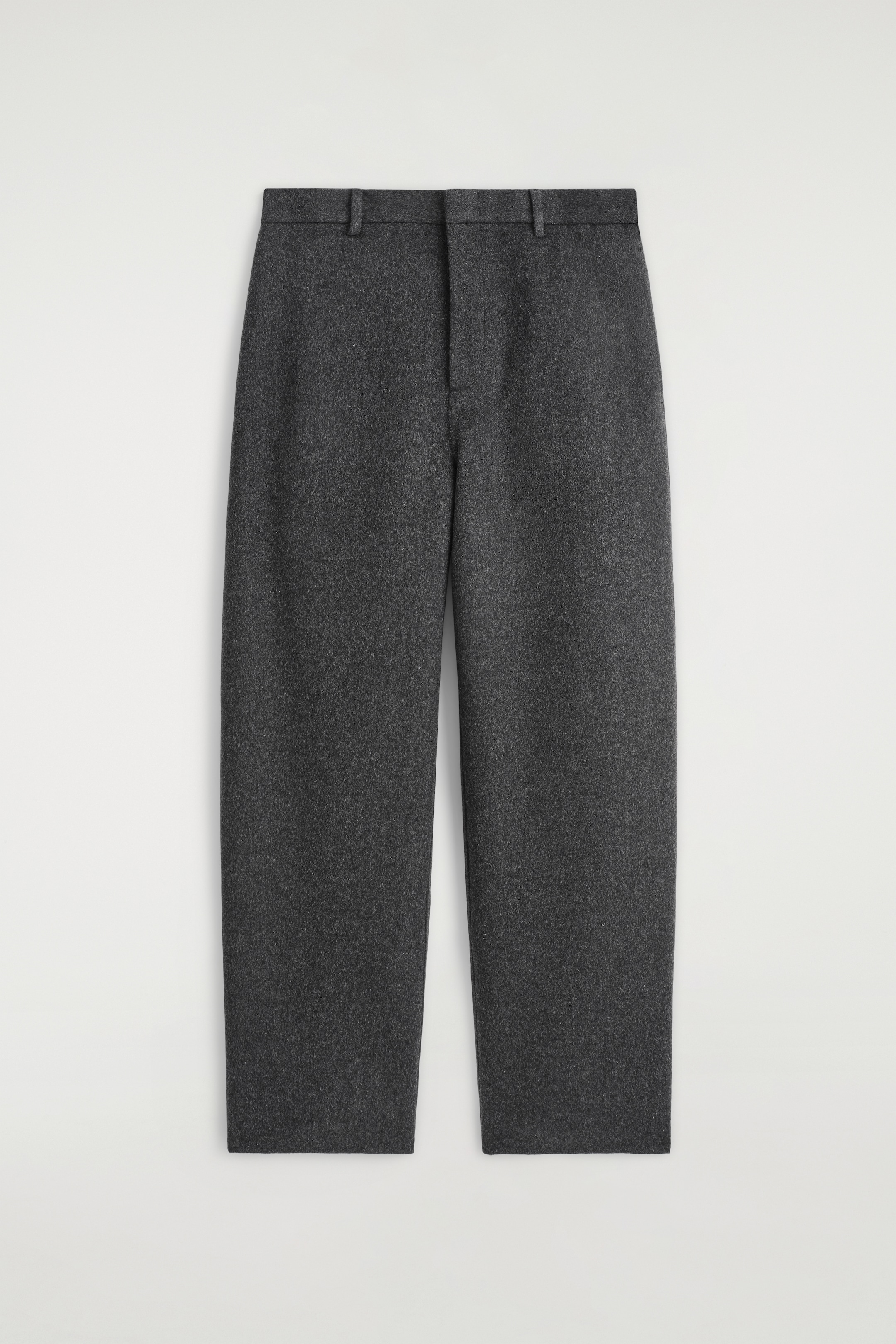 Zobrazit větší obrázek: SPLIT WOOL WIDE-LEG TROUSERS - ANTRACITOVÁ - MUŽI | H&M CZ 6