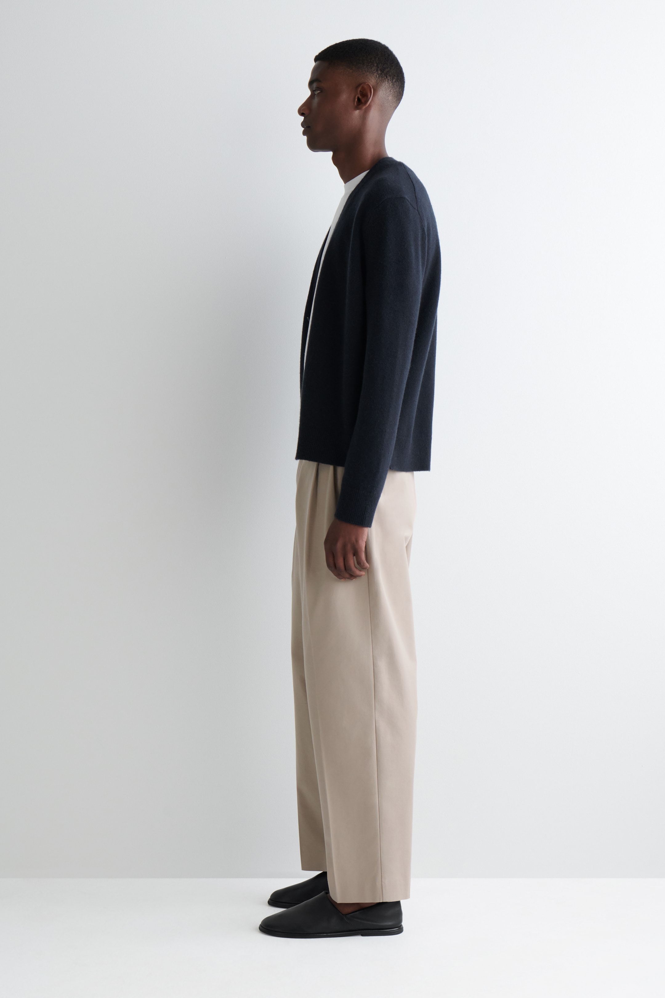 Visualizza immagine più grande: PANTALONI IN TWILL DI COTONE A GAMBA DRITTA - TALPA - UOMO | H&M IT 4