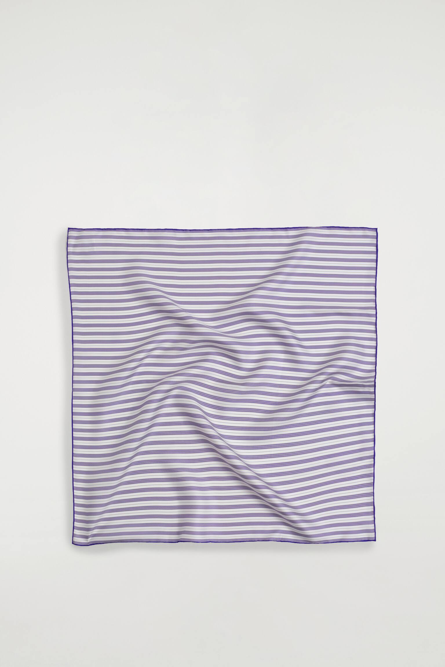 SEIDENSCHAL MIT STREIFEN - VIOLETT/GESTREIFT - 1