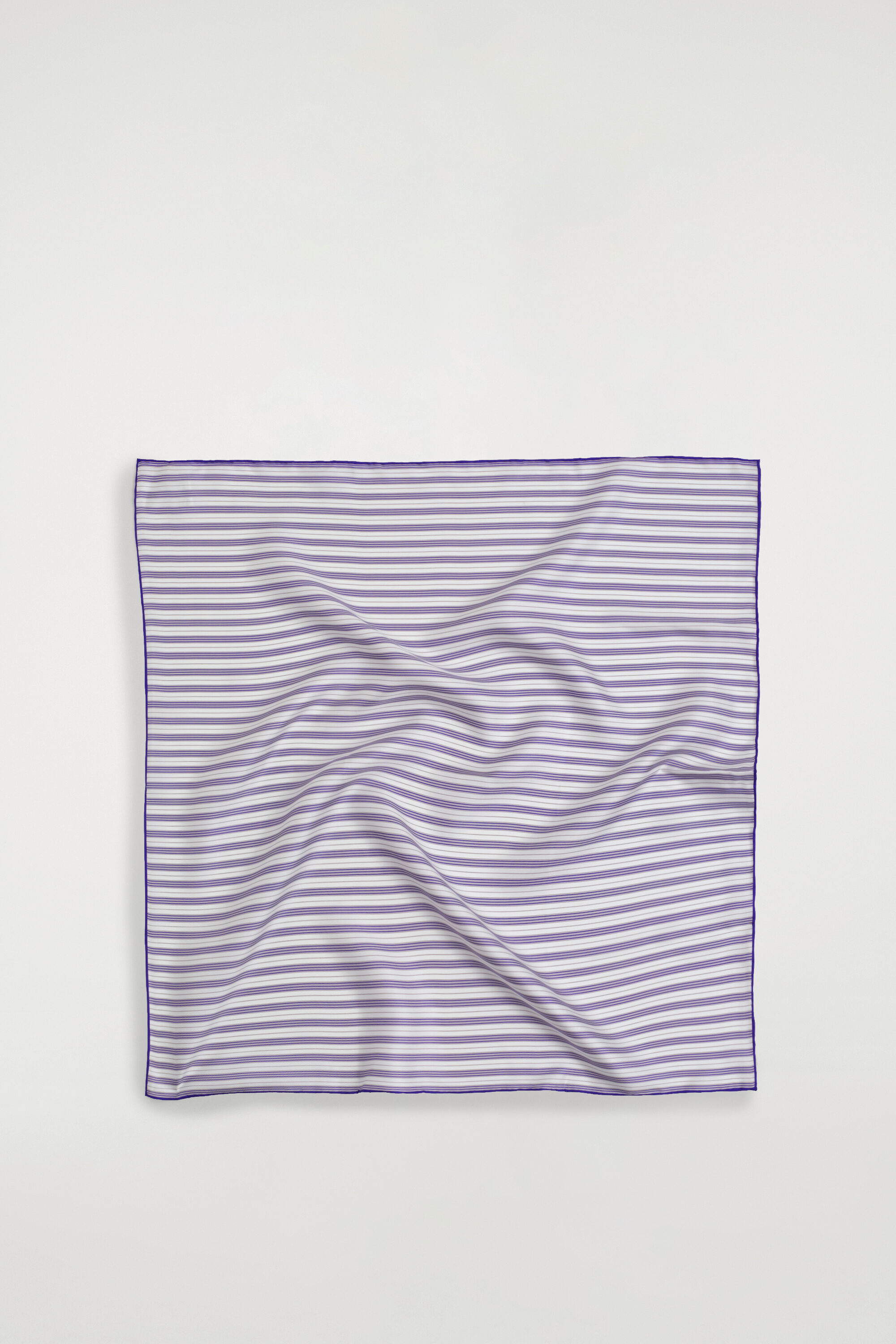Striped Silk Scarf
