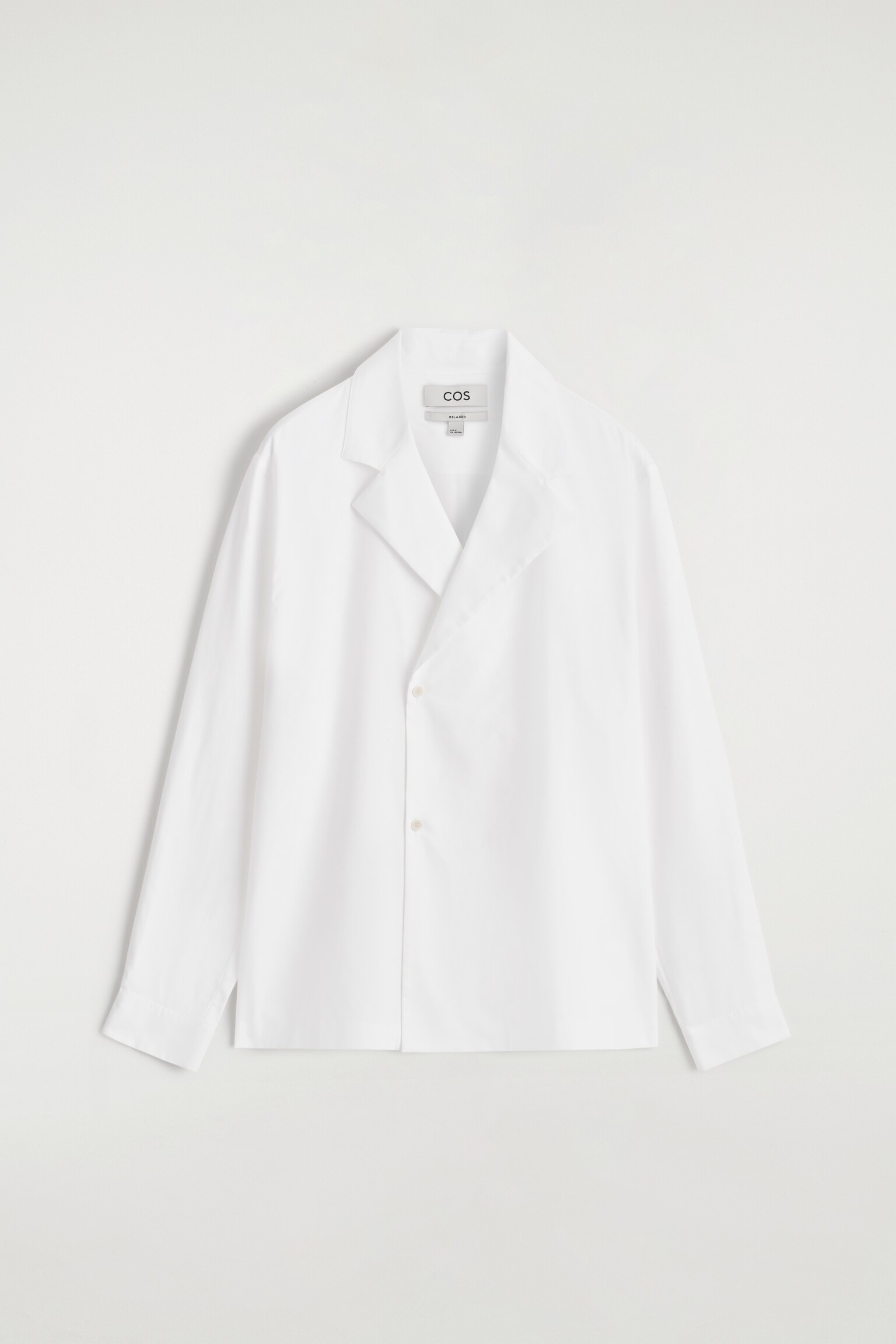 CAMISA CON BOTONADURA CRUZADA - BLANCO - 2