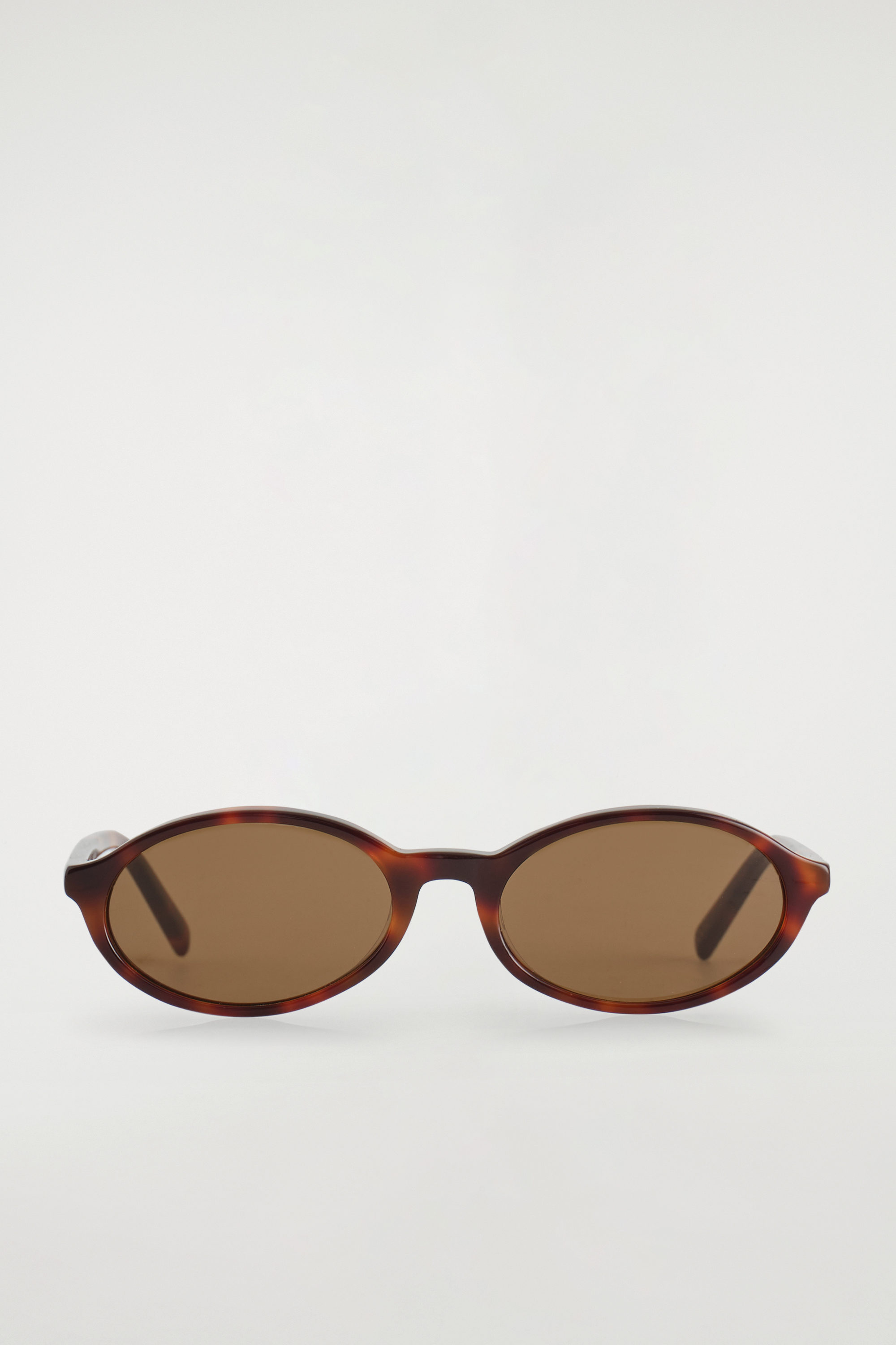 OVAL SUNGLASSES - BROWN / TORTOISESHELL | COS