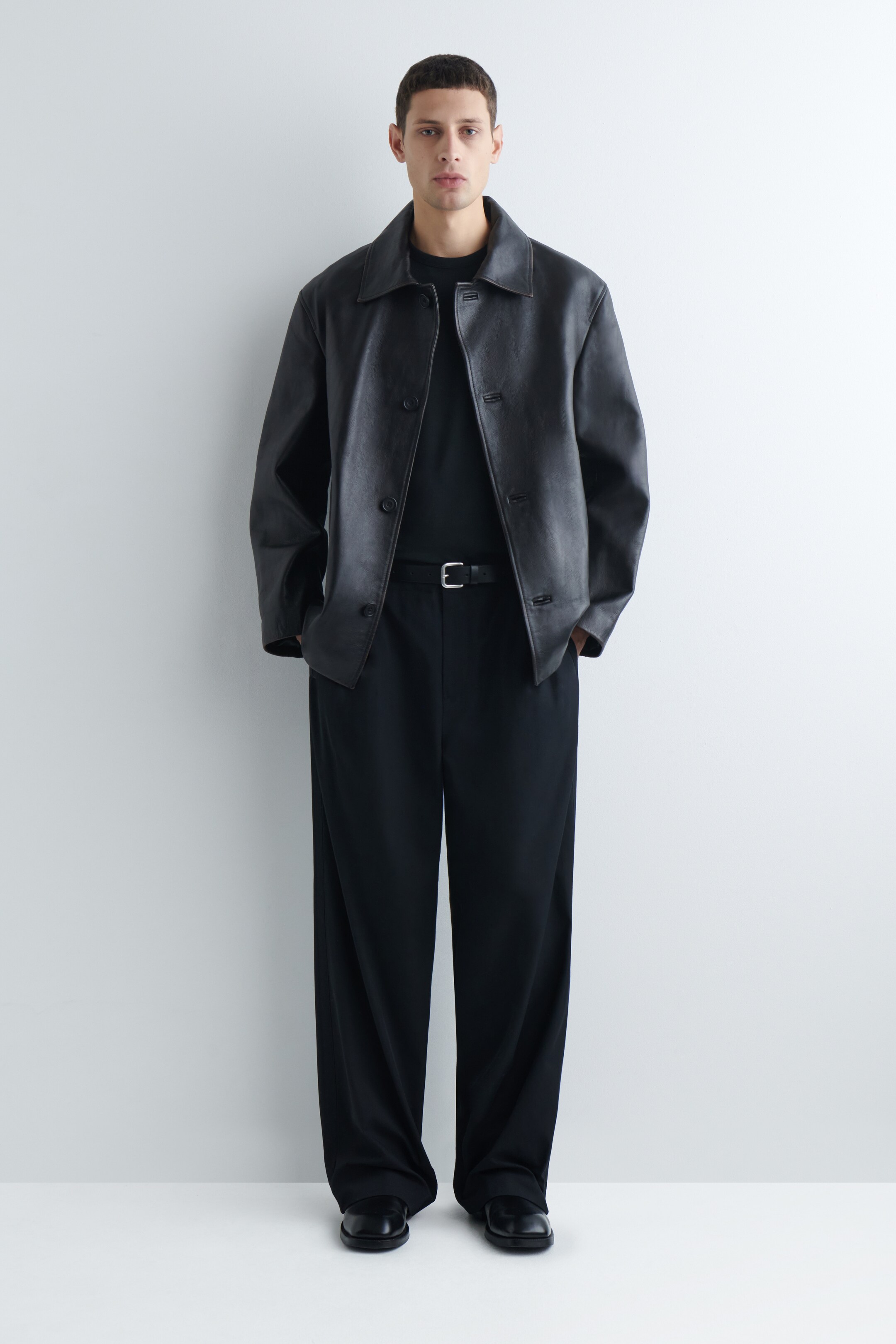 Grotere afbeelding bekijken: brushed-katoenen t-shirt - ZWART - HEREN | H&M NL 2