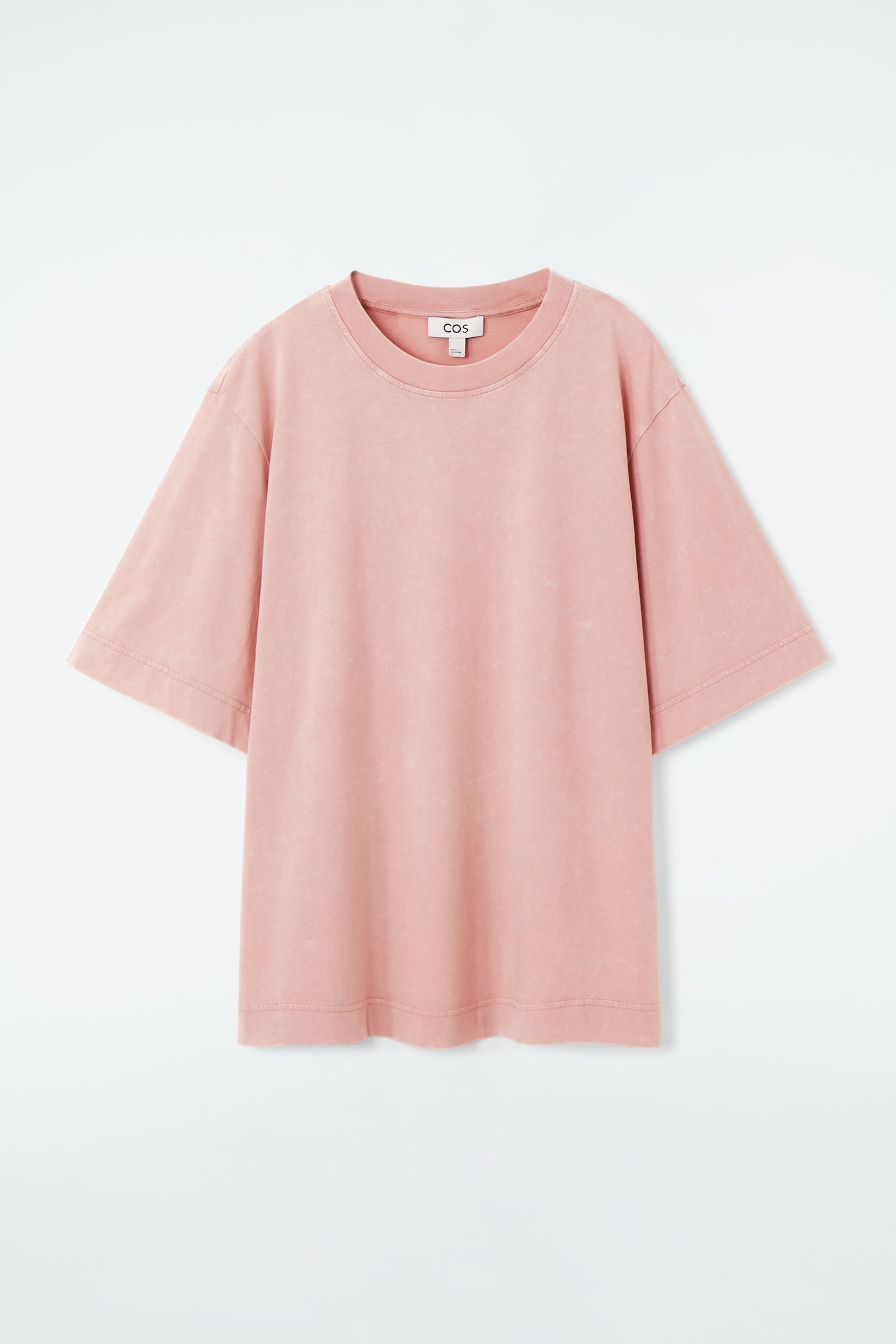 OVERSIZED FADED T-SHIRT - DUSTY PINK