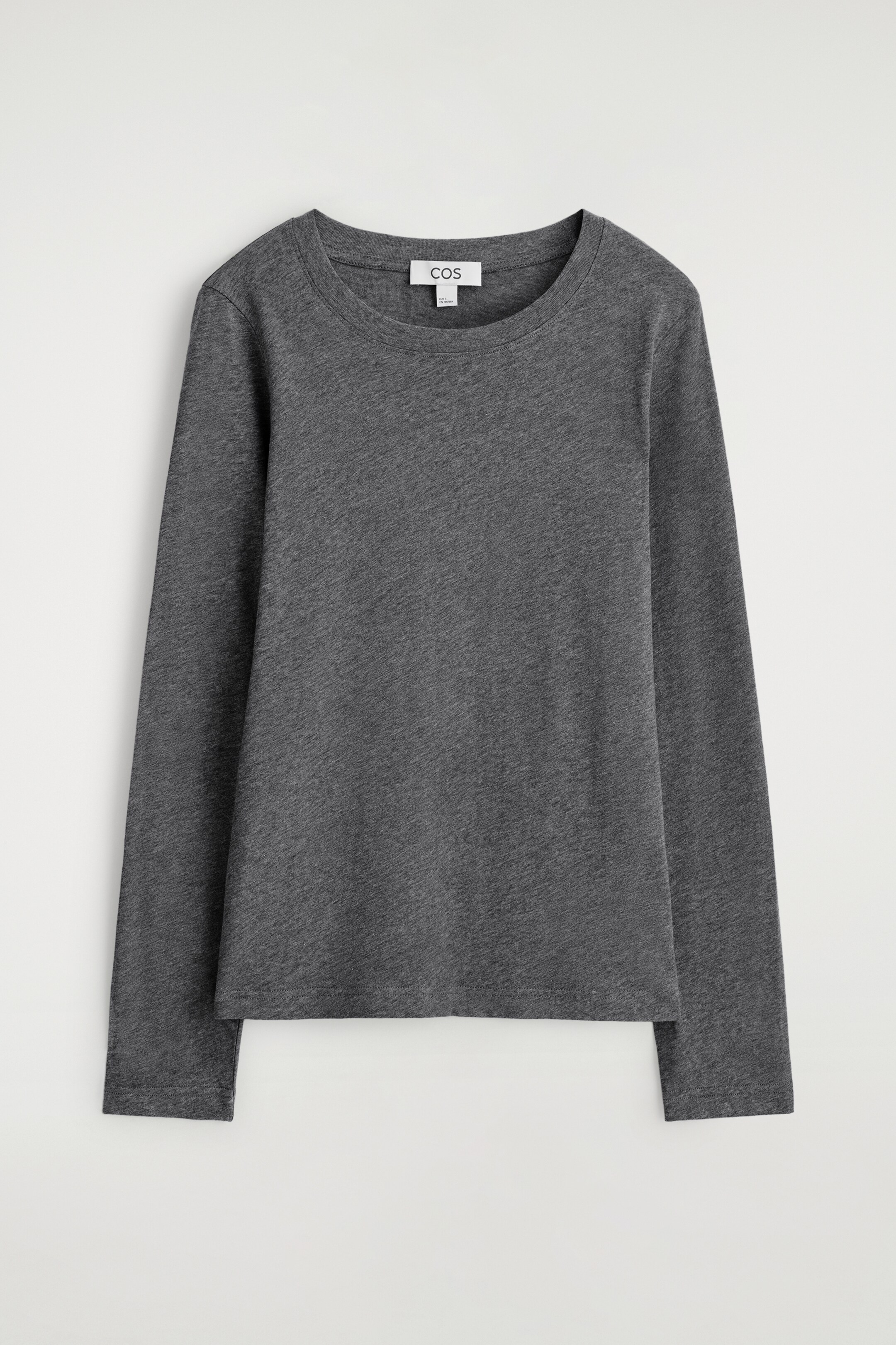 Agrandir l'image: T-SHIRT 24/7 À MANCHES LONGUES - GRIS CHINÉ - FEMME | H&M CH 5