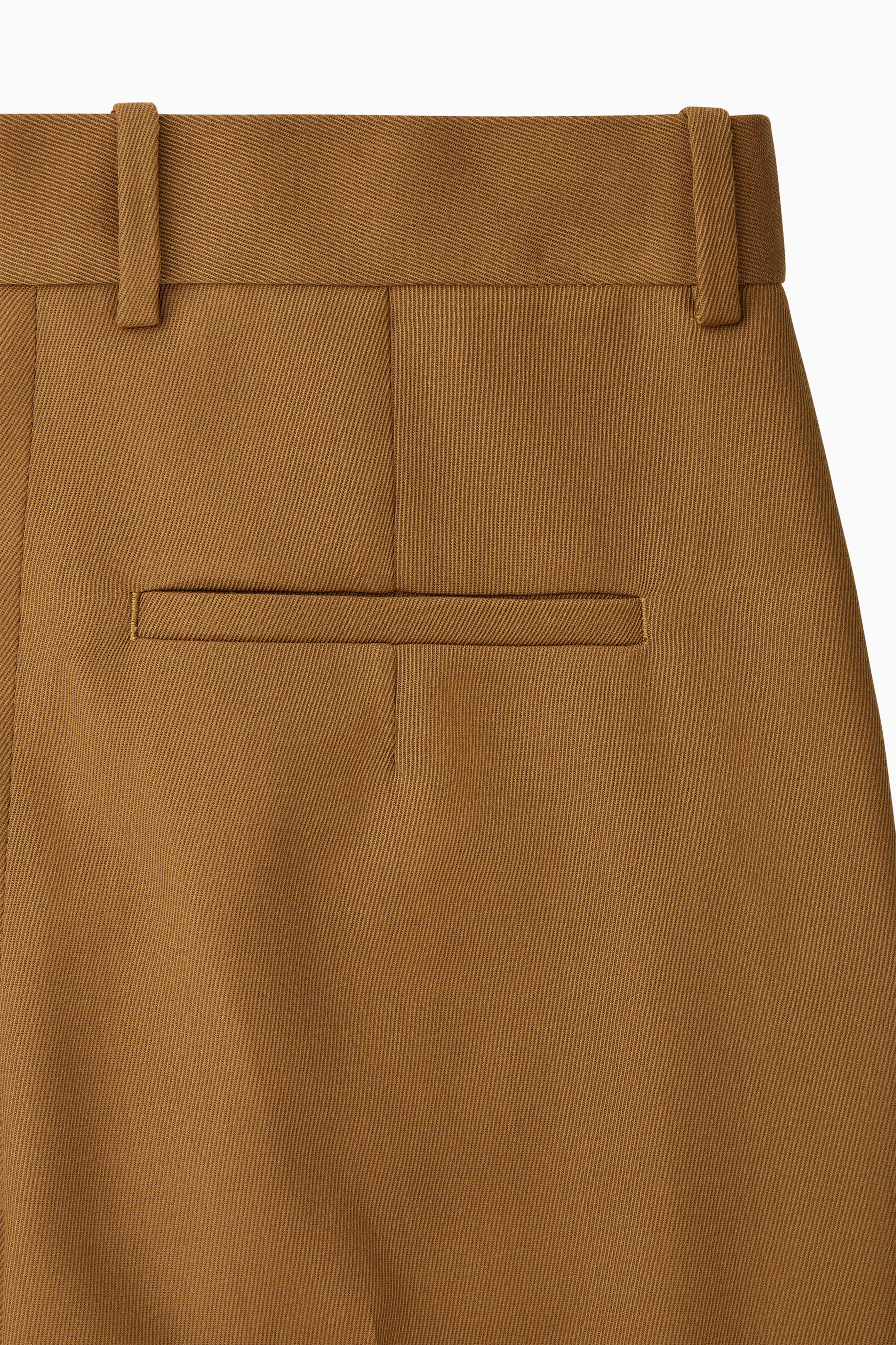 FLARED WOOL PANTS