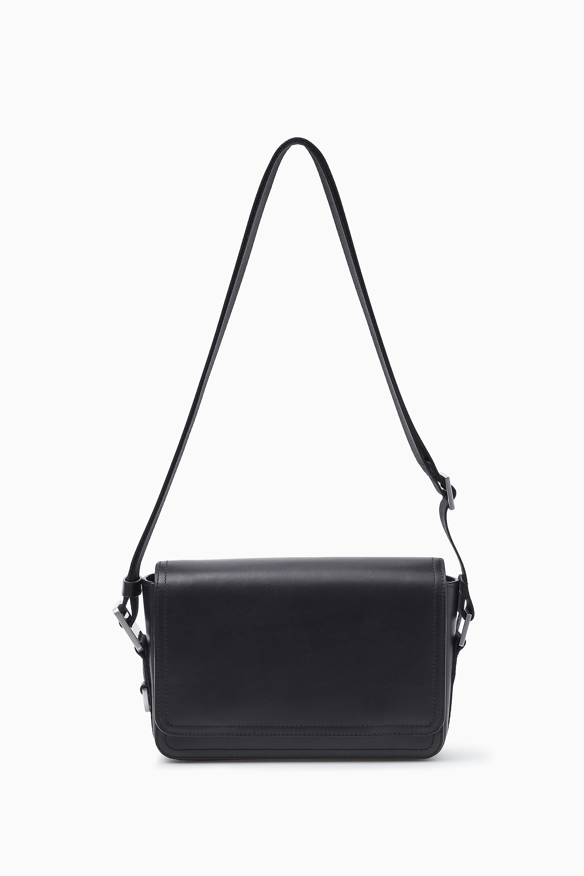 STRUCTURED CROSSBODY - LEATHER - BLACK | COS