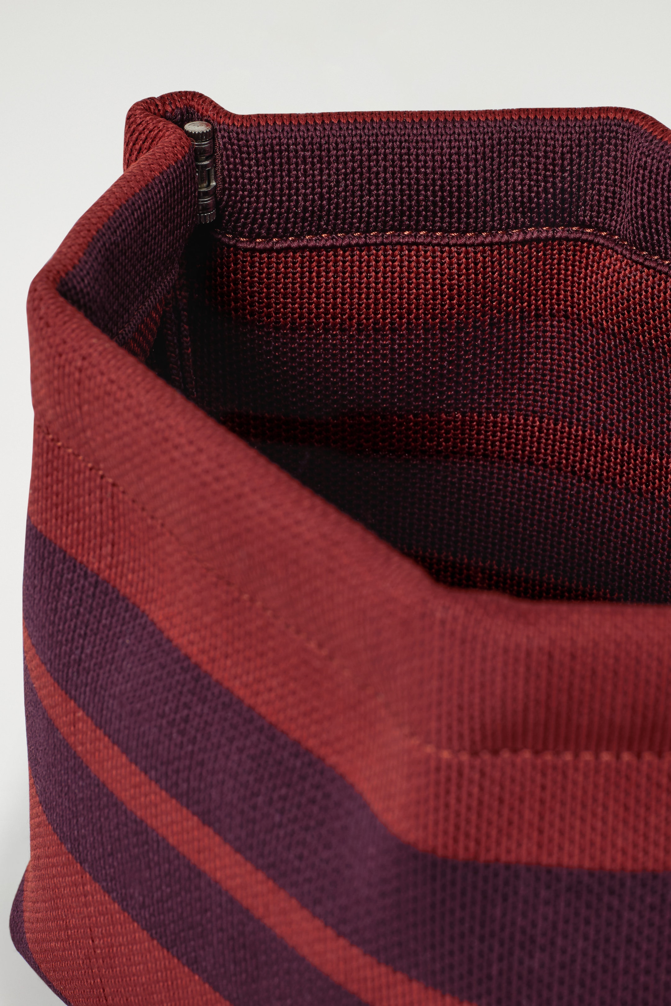 STRIPED POUCH