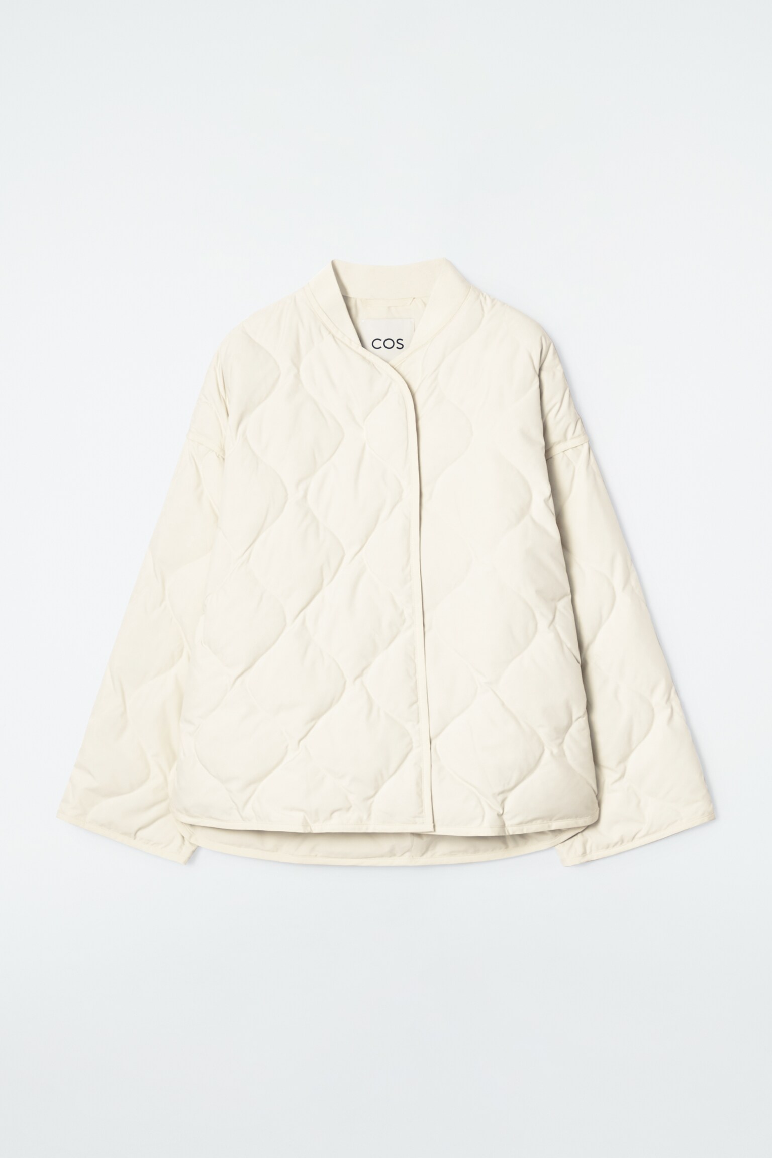 ABRIGO OVERSIZE  ACOLCHADO DE PLUMÓN - BLANCO ROTO/MARFIL/CAQUI OSCURO/VERDE SALVIA/MARRÓN OSCURO