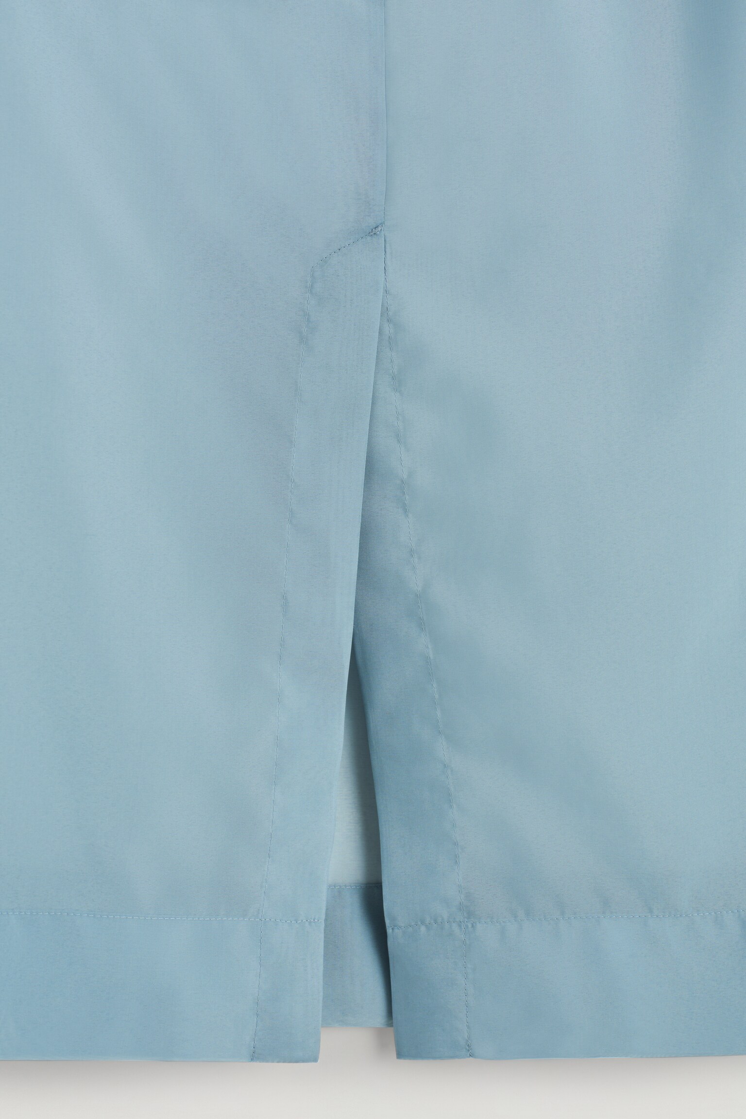 JUPE COLONNE DIAPHANE - BLEU/NOIR/PÊCHE - 6
