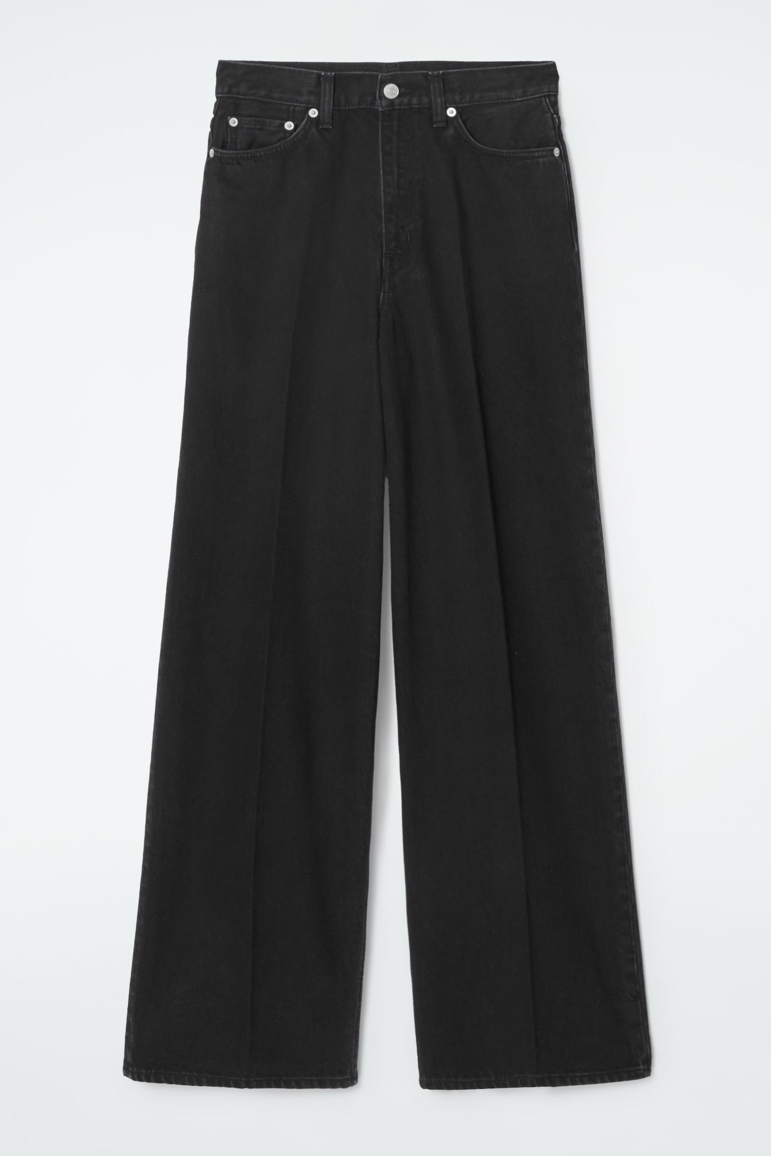 TIDE JEANS MIT WEITEM BEIN - SCHWARZ/BLAU/SCHWARZE WASCHUNG/GRAU/MITTELBLAUE WASCHUNG/ECRU/MITTELBLAU
