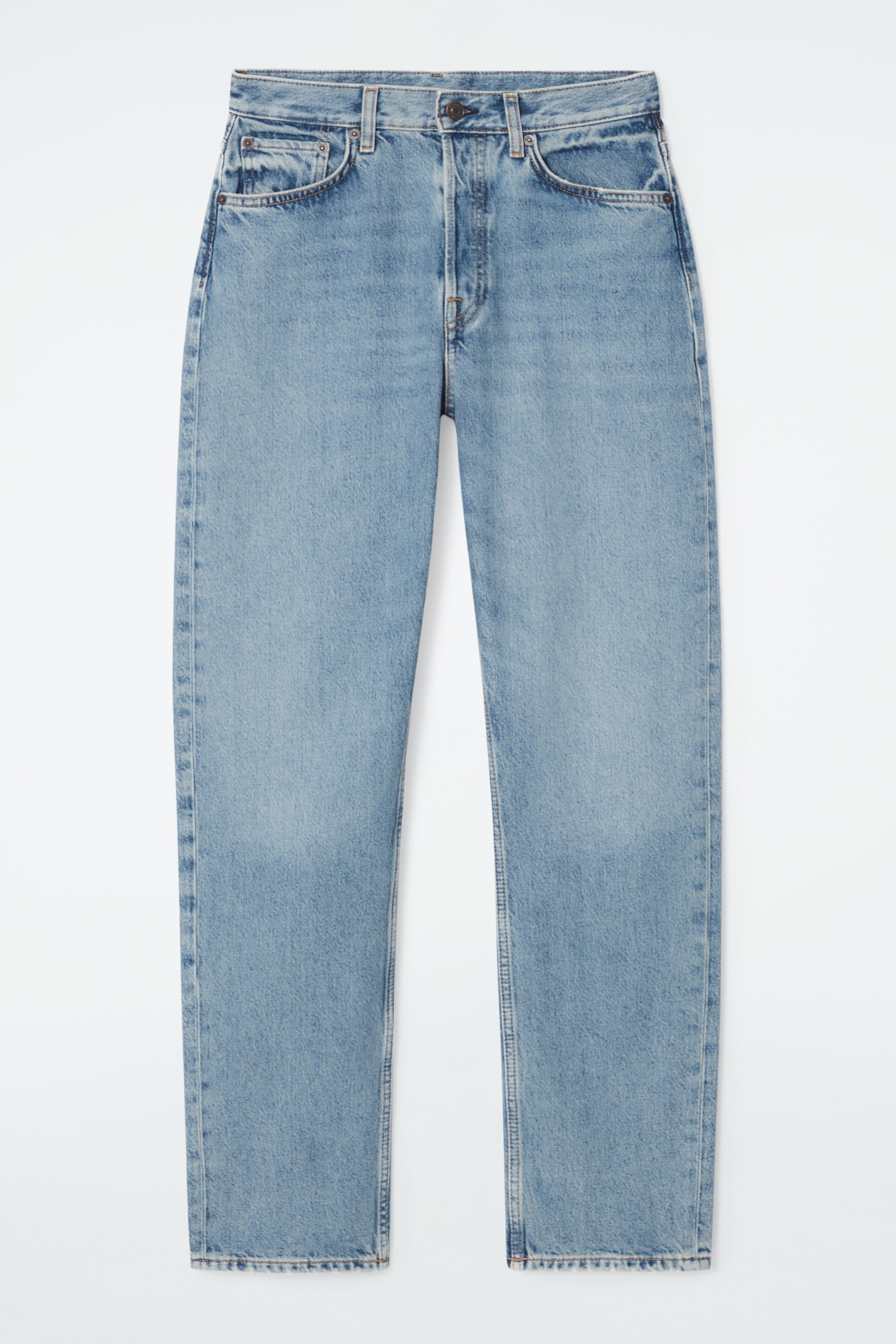 View larger image: SHIFT STRAIGHT-LEG JEANS - FADED BLUE - Ladies | H&M GB 1