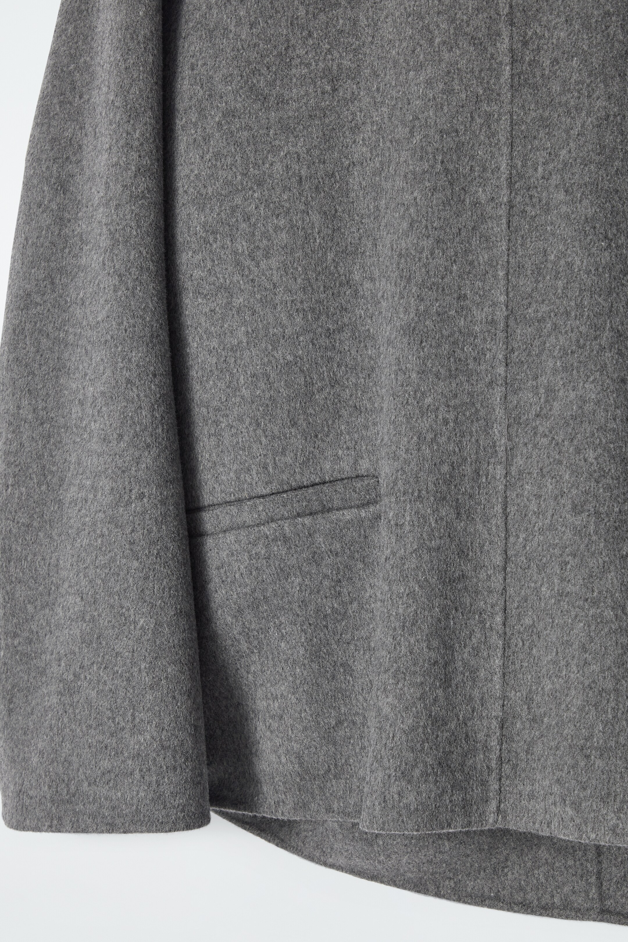 Ingrandisci l'immagine: DOUBLE-FACED WOOL BLOUSE - GREY - DONNA | H&M CH 2