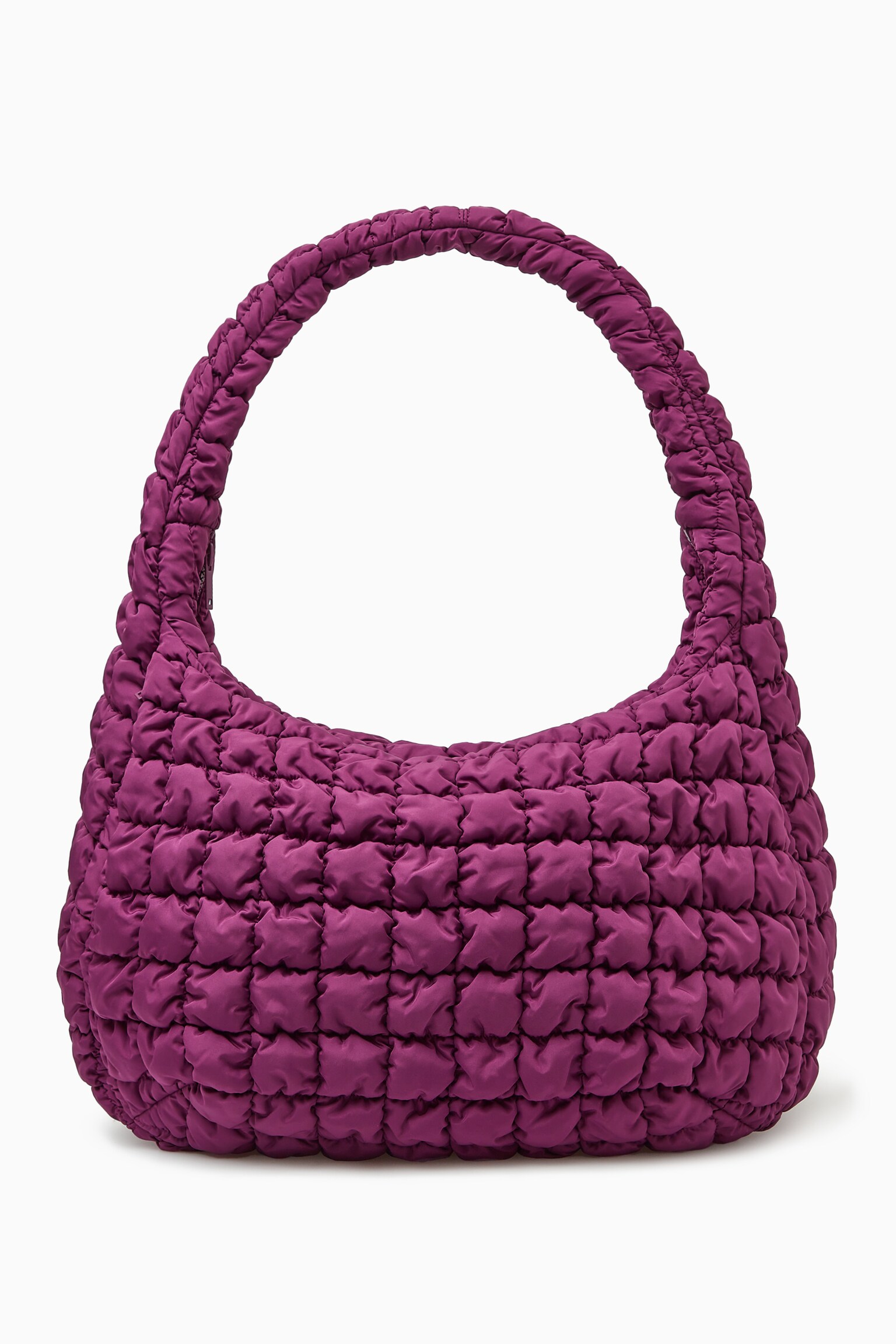 SAC BANDOULIÈRE OVERSIZE MATELASSÉ - VIOLET/BEIGE CLAIR/BEIGE/LÉOPARD