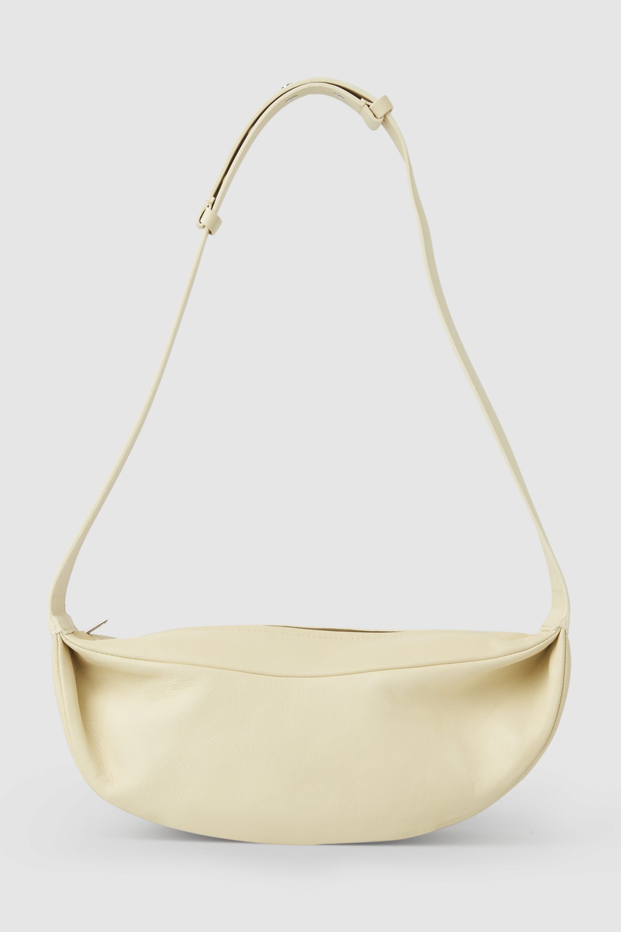 バッグ COS Swing Crossbody Bag SWING CROSSBODY BAG - LEATHER - BLACK | COS