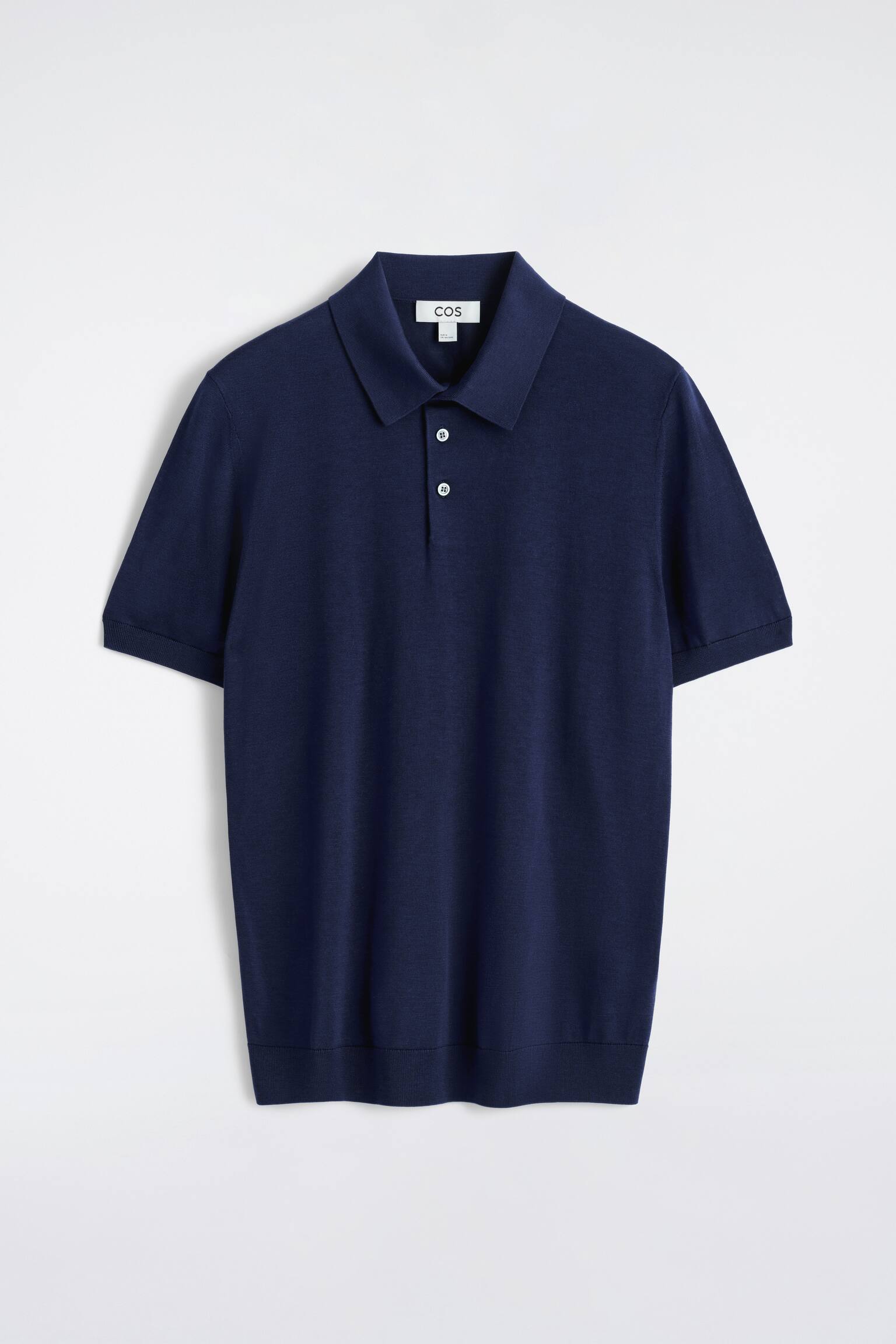 POLO SLIM IN MAGLIA DI SETA - BLU/MARRONE/NERO - 2