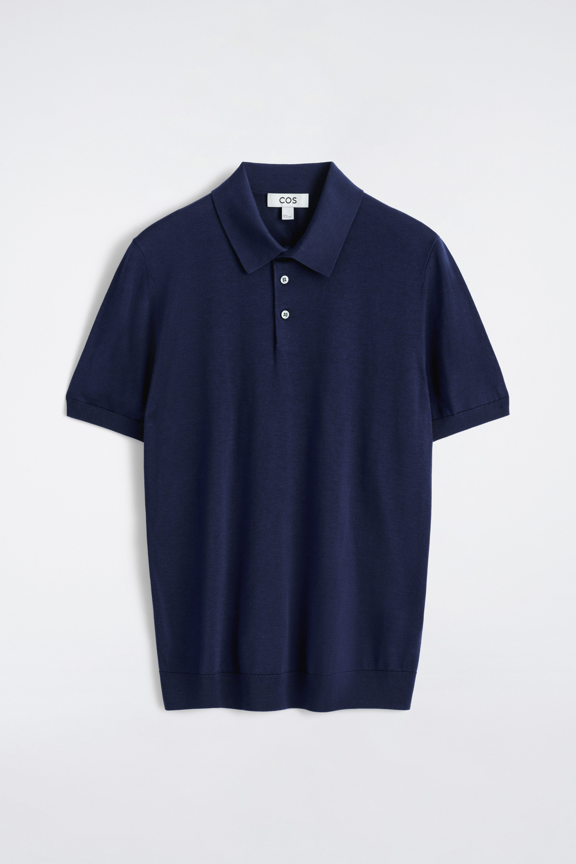 Striped Tee, Wide Blue Denim