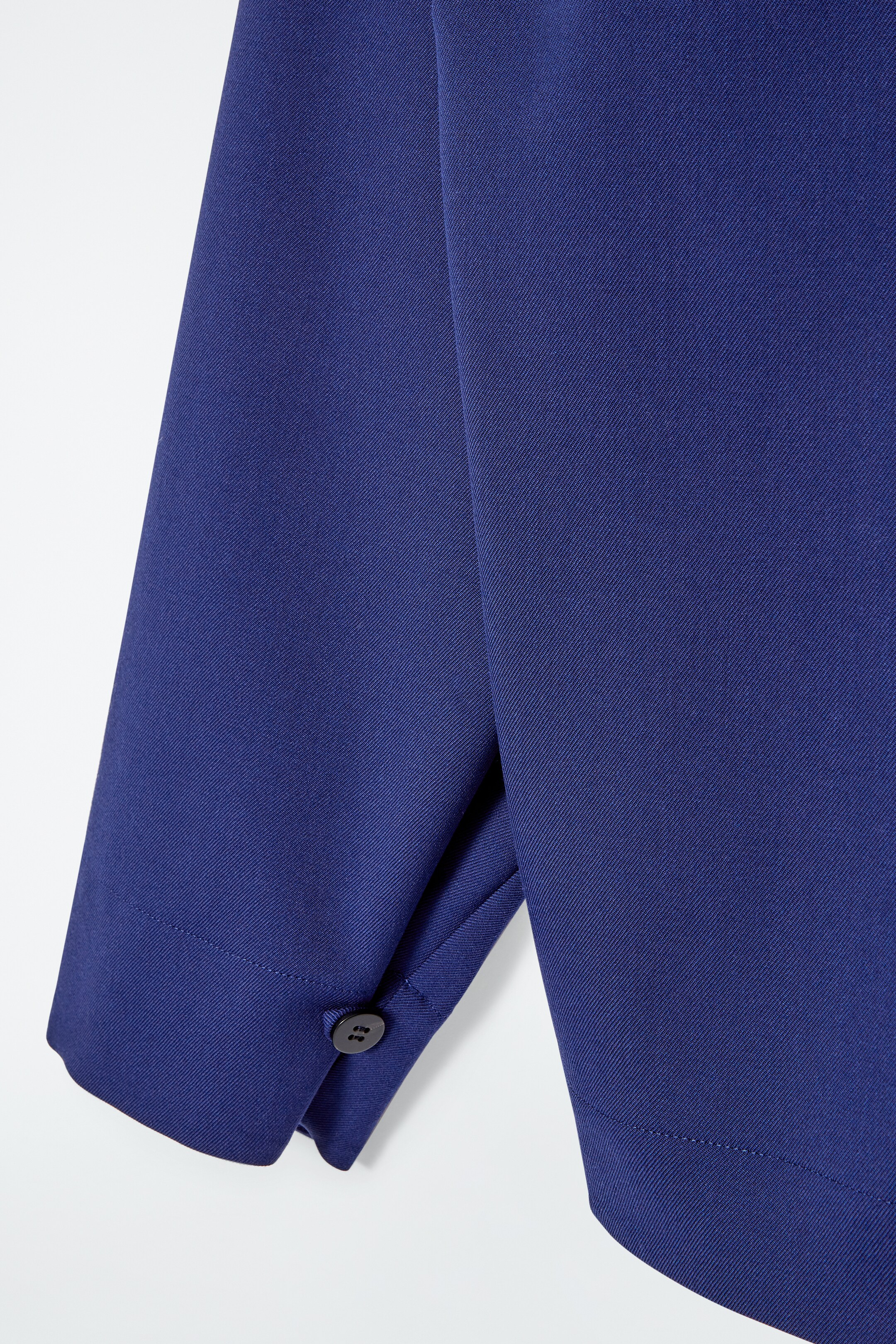 View larger image: WOOL-BLEND HALF-ZIP BLOUSE - BLUE - Ladies | H&M GB 8