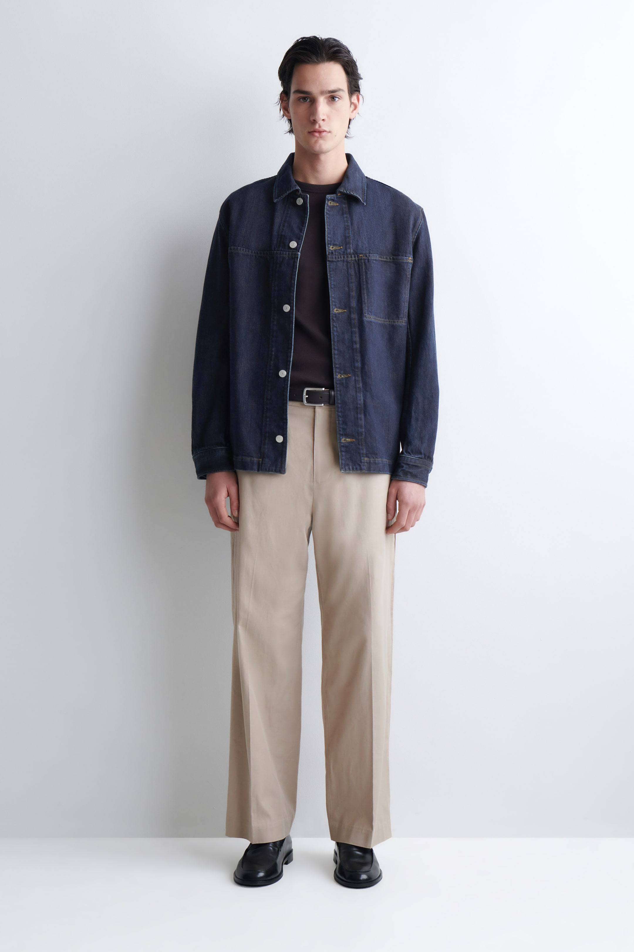 Visa större bild: LOAFERS I POLERAT LÄDER - SVART - HERR | H&M SE 1