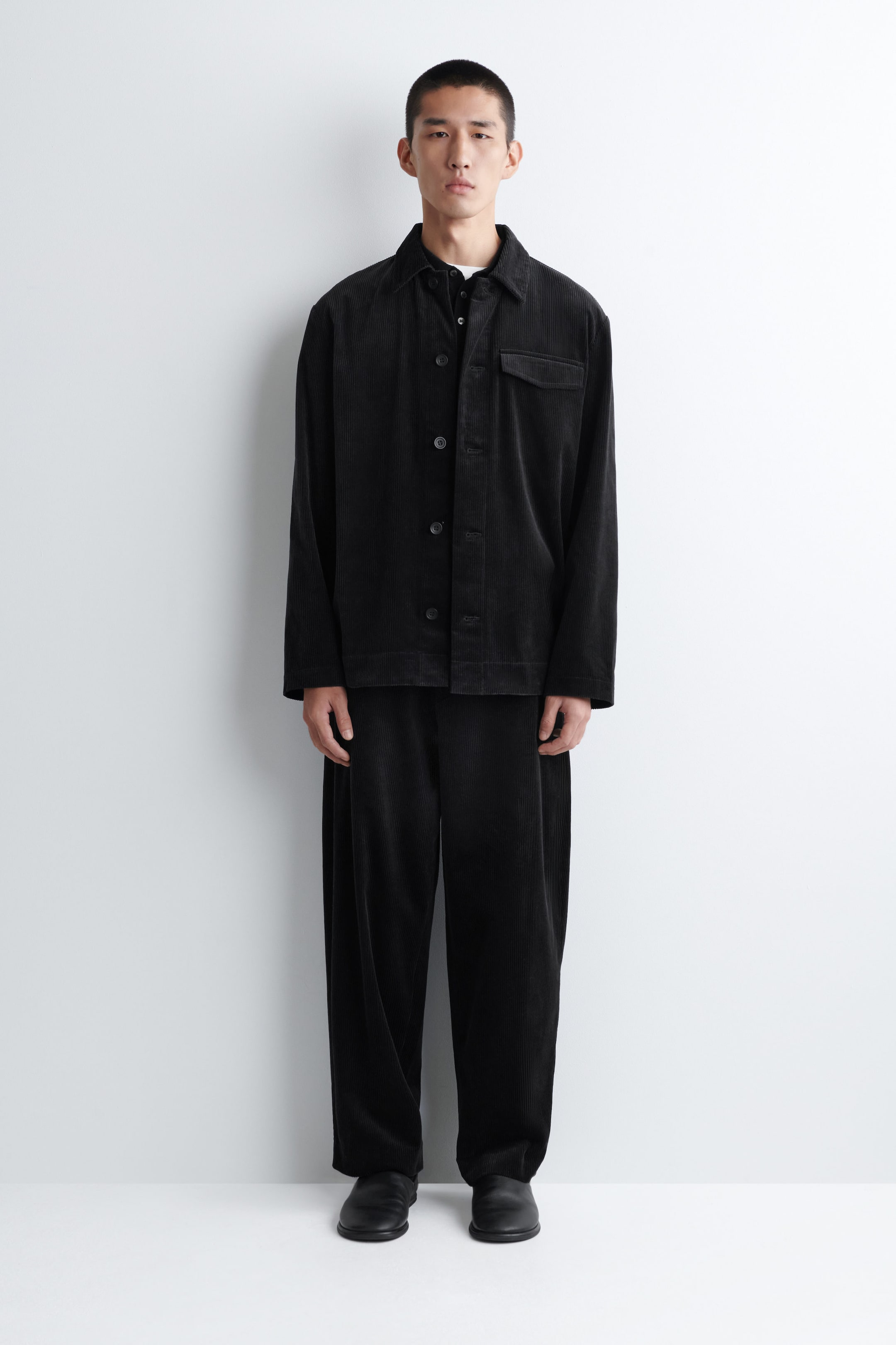 COTTON-CORDUROY OVERSHIRT