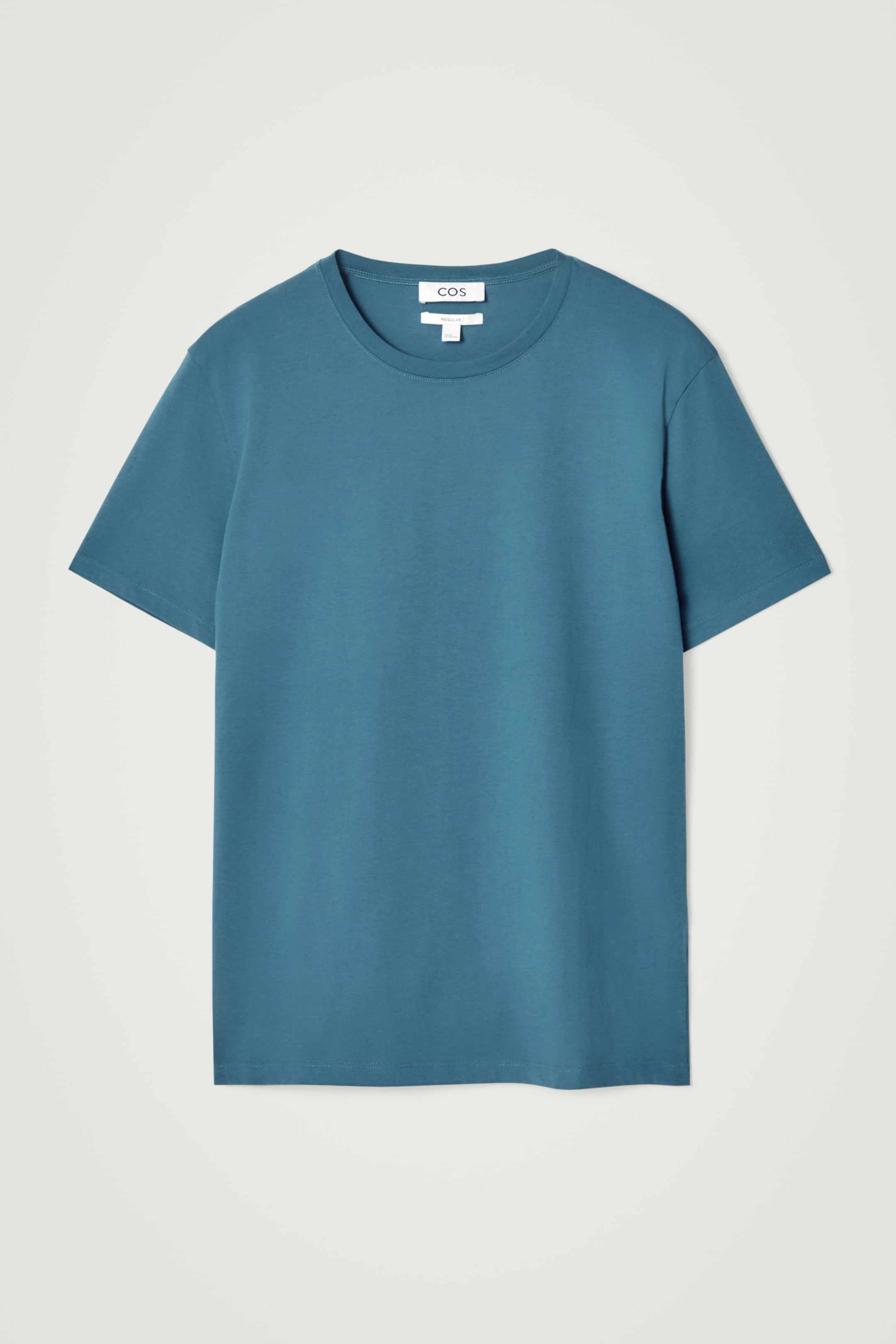 View larger image: REGULAR COTTON T-SHIRT - BLUE - Men | H&M GB 6