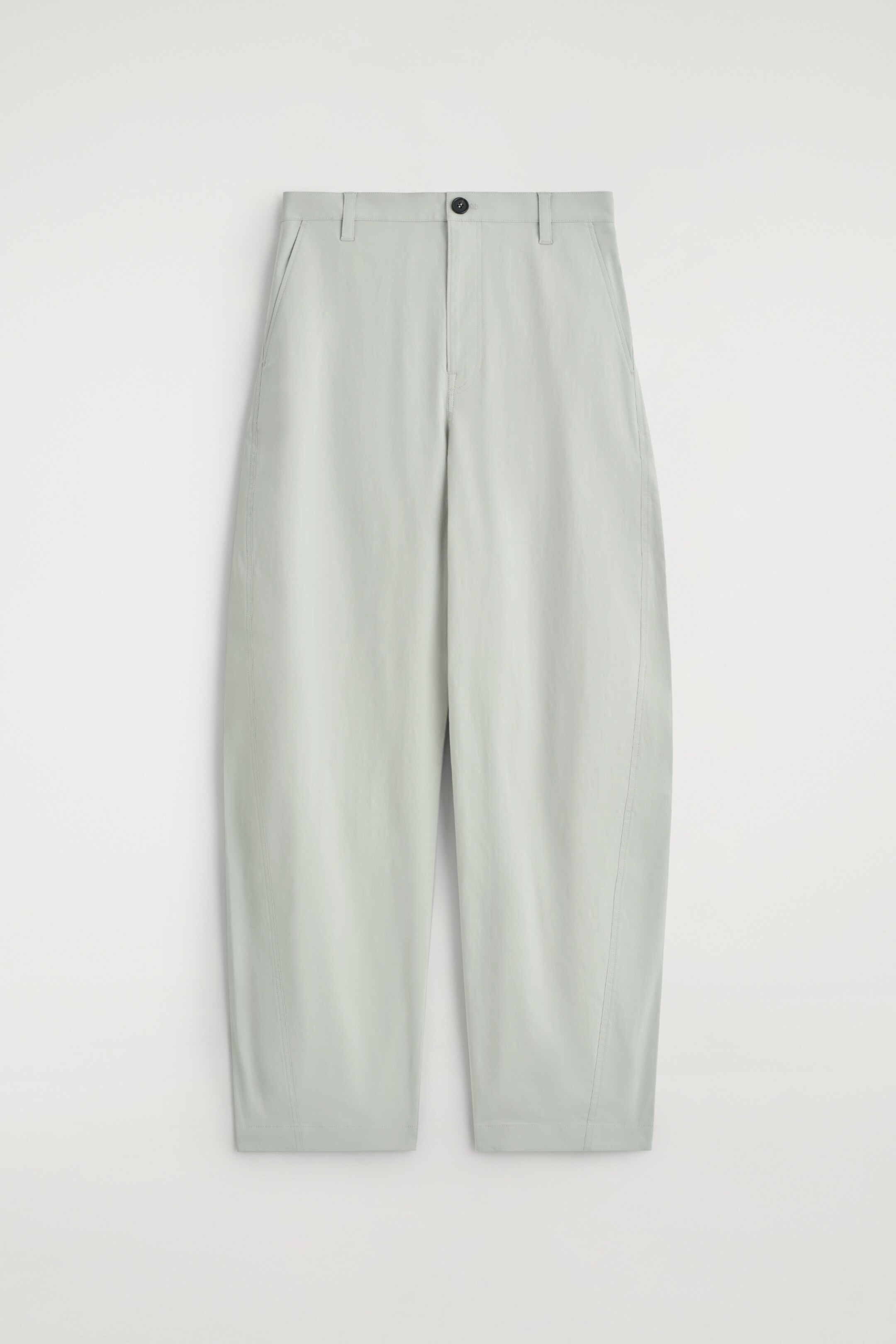 הצגת תמונה גדולה יותר: מכנסי חבית כותנה - תכלת - Ladies | H&M IL 5