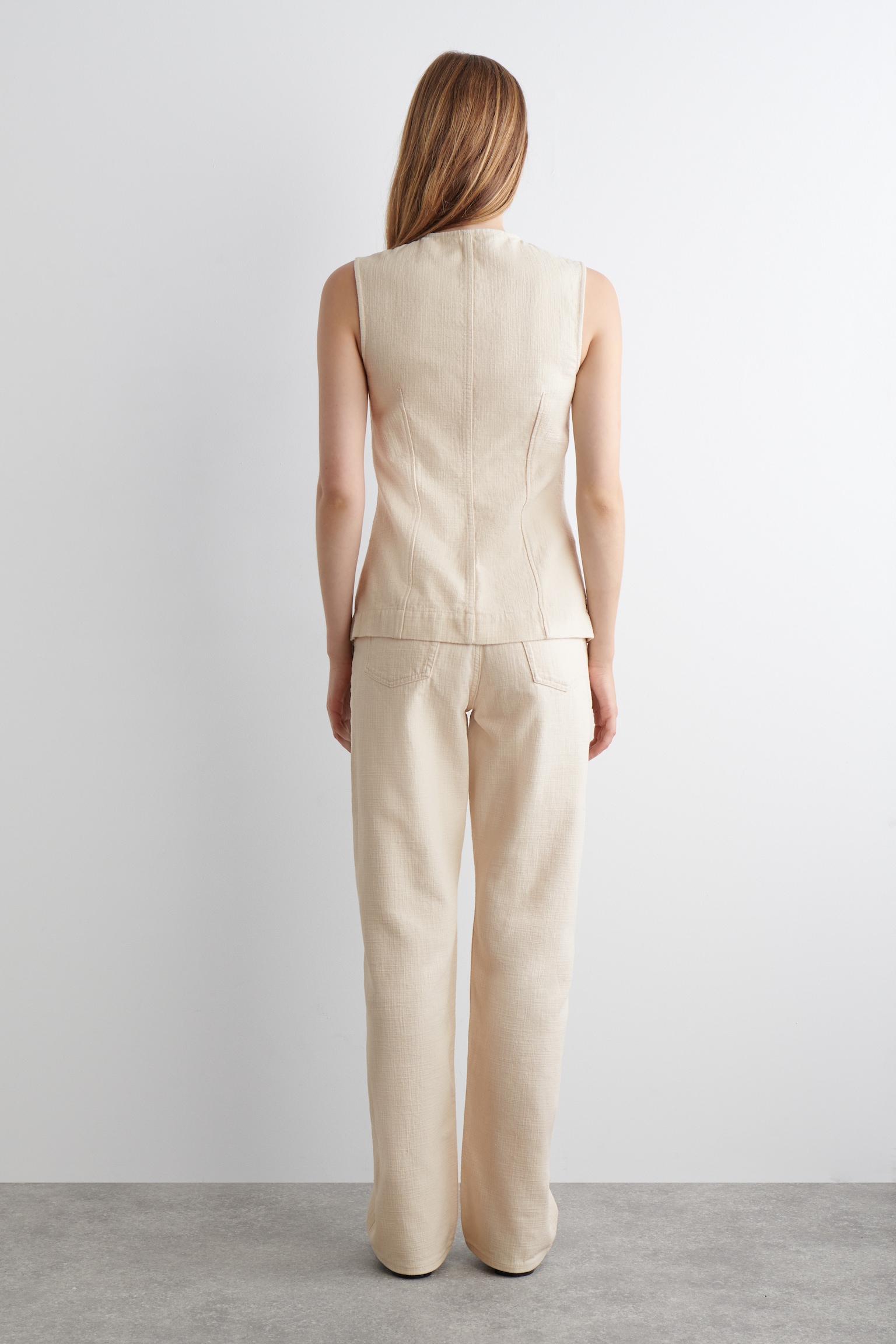MOUWLOZE DENIM TOP - OFFWHITE - 7