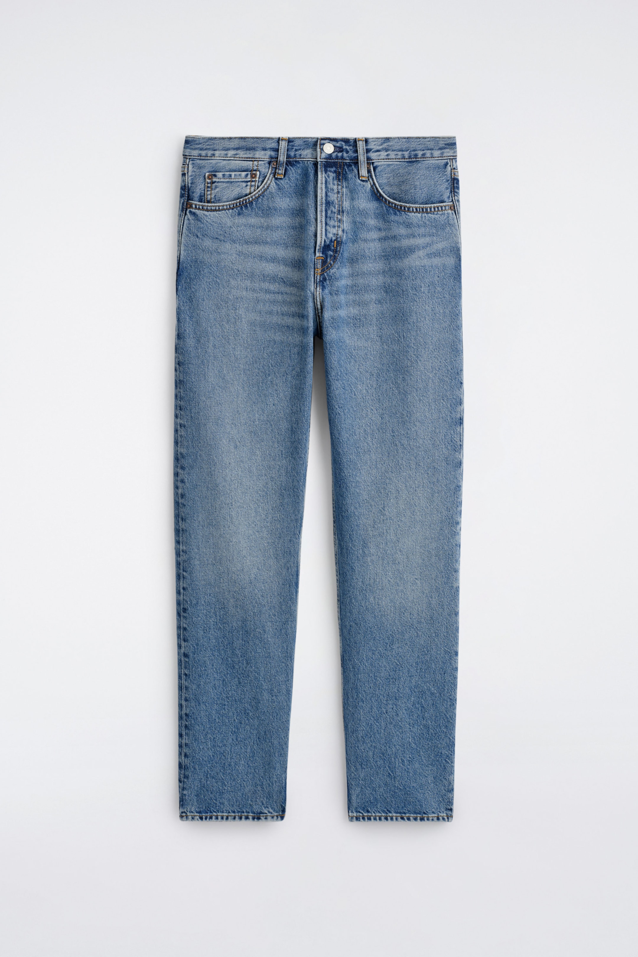 SIGNATURE STRAIGHT-LEG JEANS