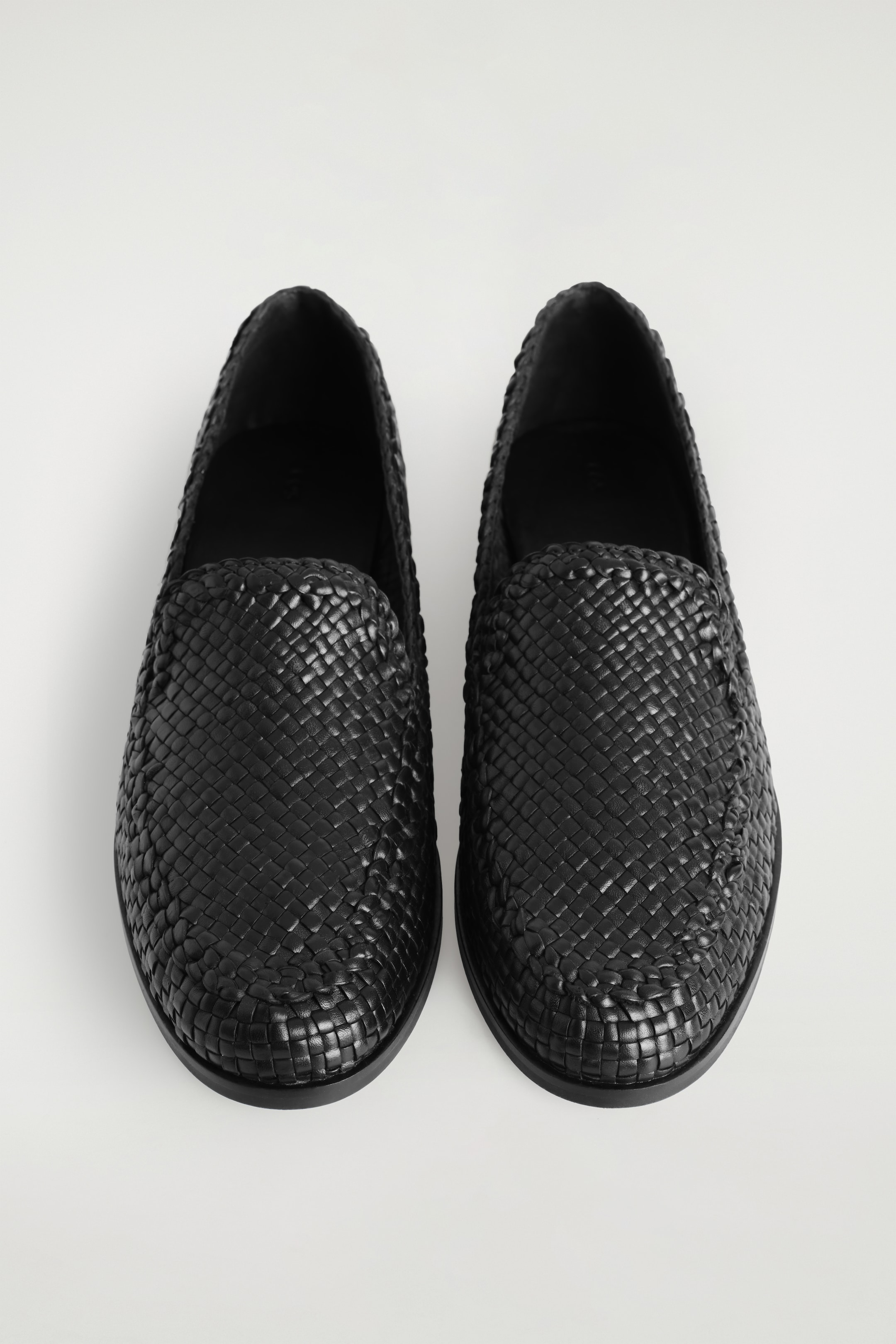 View larger image: HAND-WOVEN LEATHER LOAFERS - BLACK - Ladies | H&M GB 6