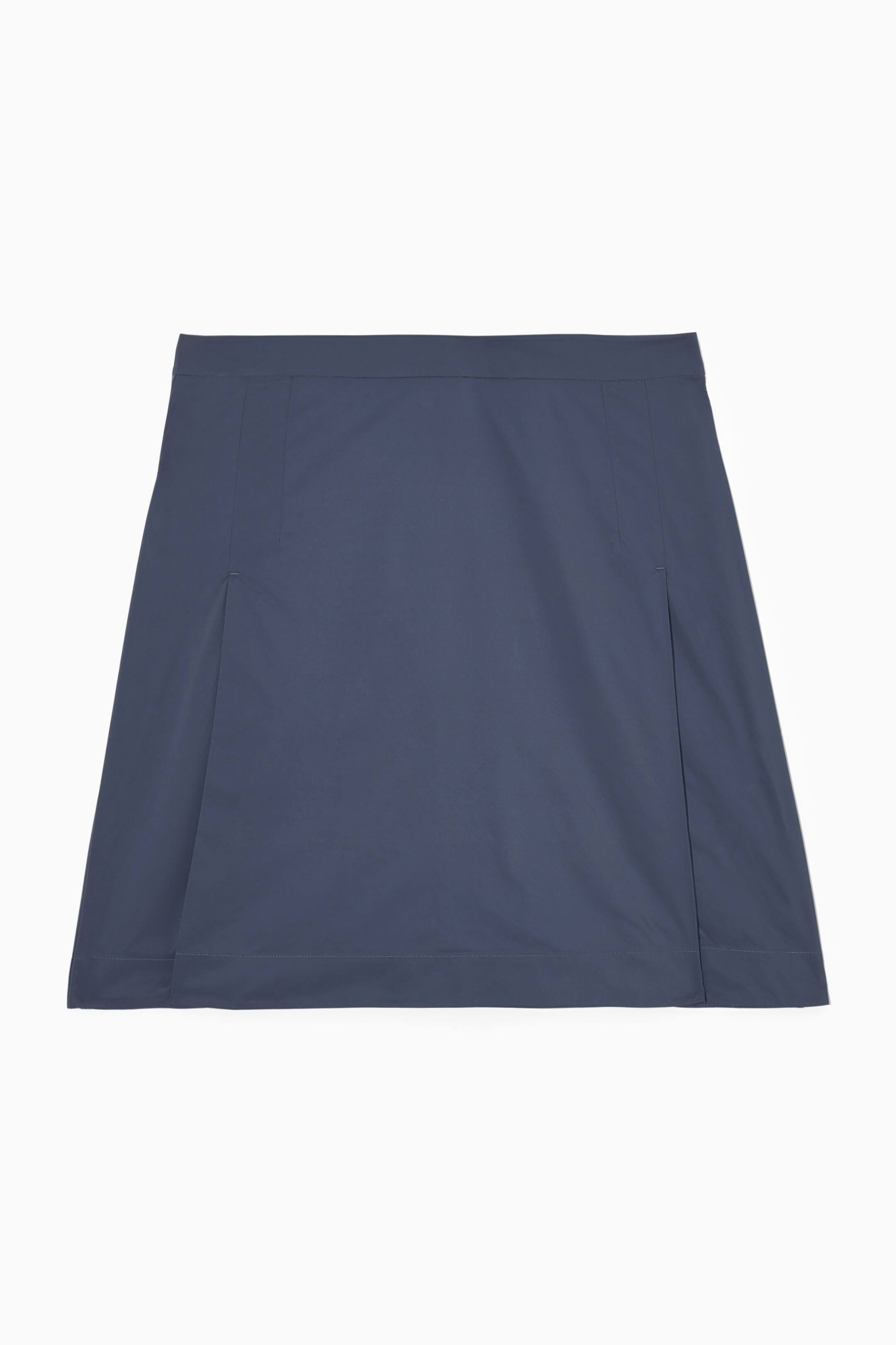 View larger image: SHELL-PANEL A-LINE MINI SKIRT - BLUE - Ladies | H&M GB 1