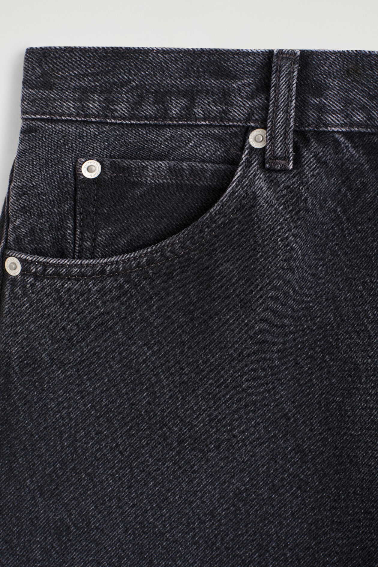 VALLEY BOOTCUT JEANS — BLACK