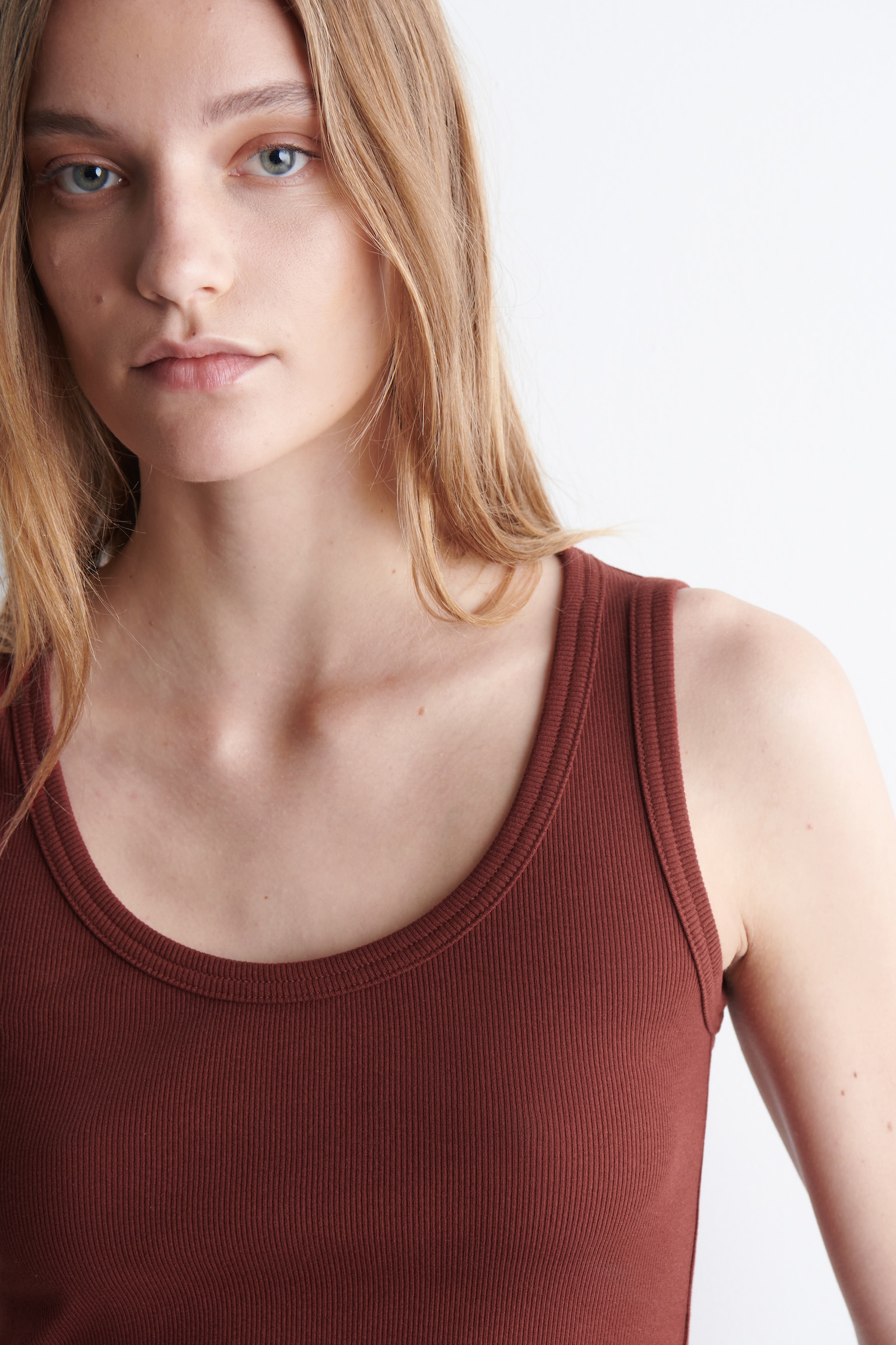 CAMISETA DE CANALÉ DE TIRANTES - ROJO/AZUL/BLANCO - 5