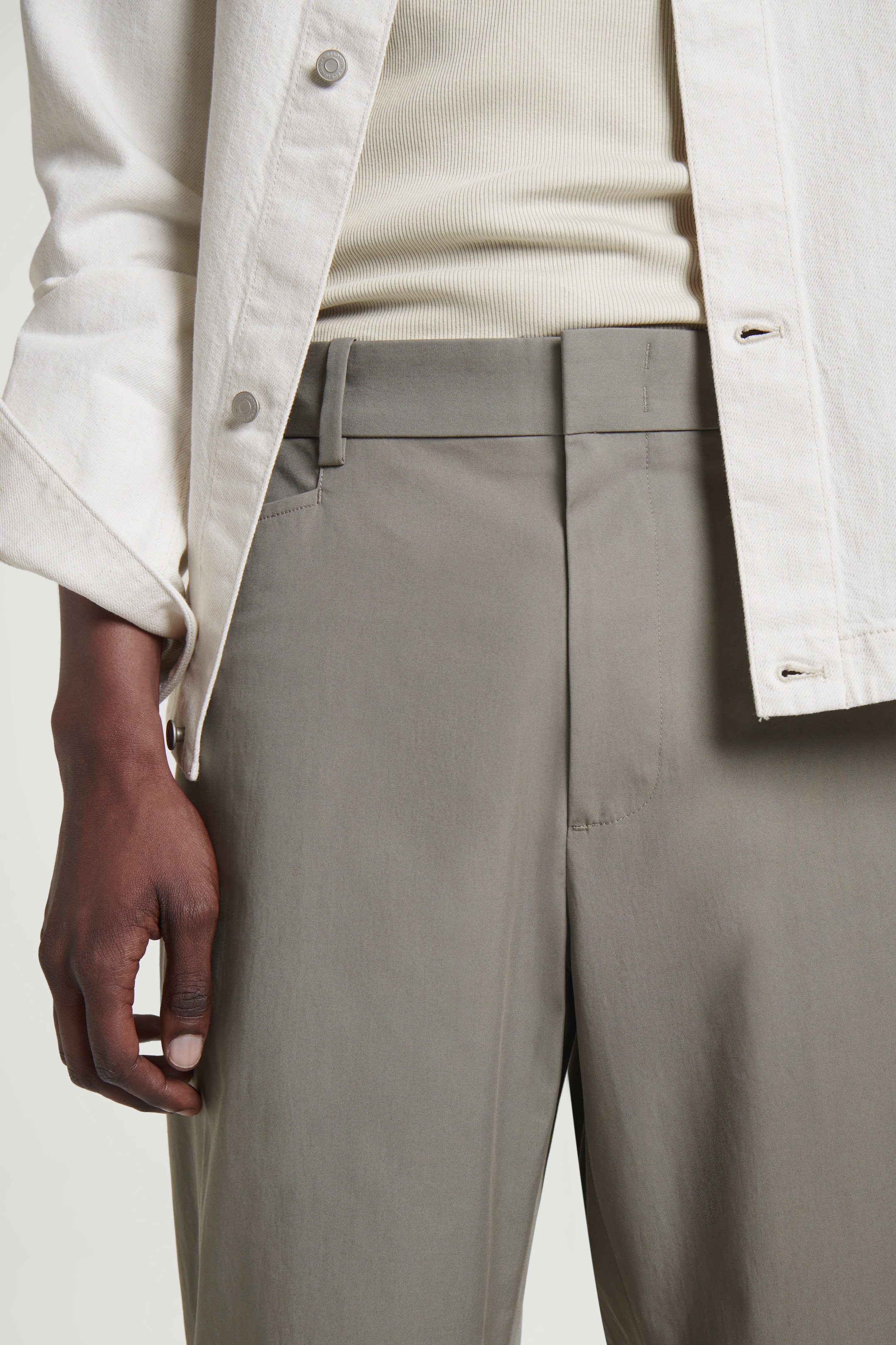 Grotere afbeelding bekijken: KATOENEN RECHTE BROEK - MOL - HEREN | H&M NL 4
