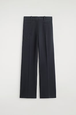 MILANO STRAIGHT-LEG PANTS — NAVY 6