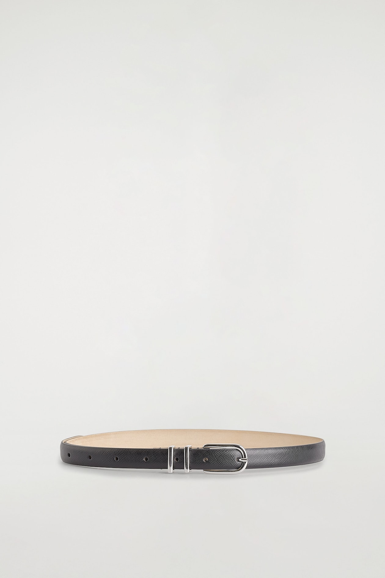 SAFFIANO LEATHER BELT