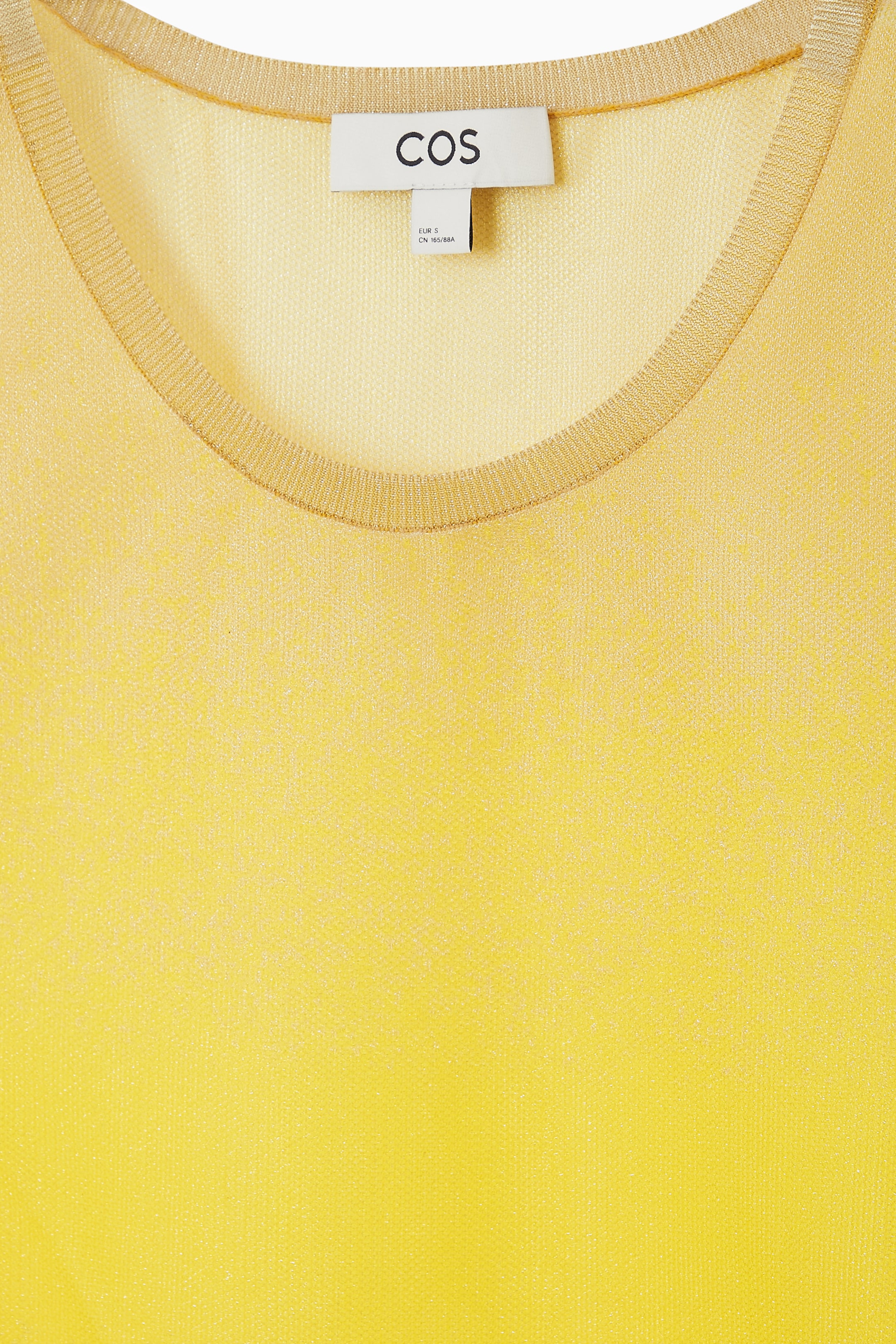 View larger image: SHEER FINE-KNIT TANK TOP - YELLOW - Ladies | H&M GB 2