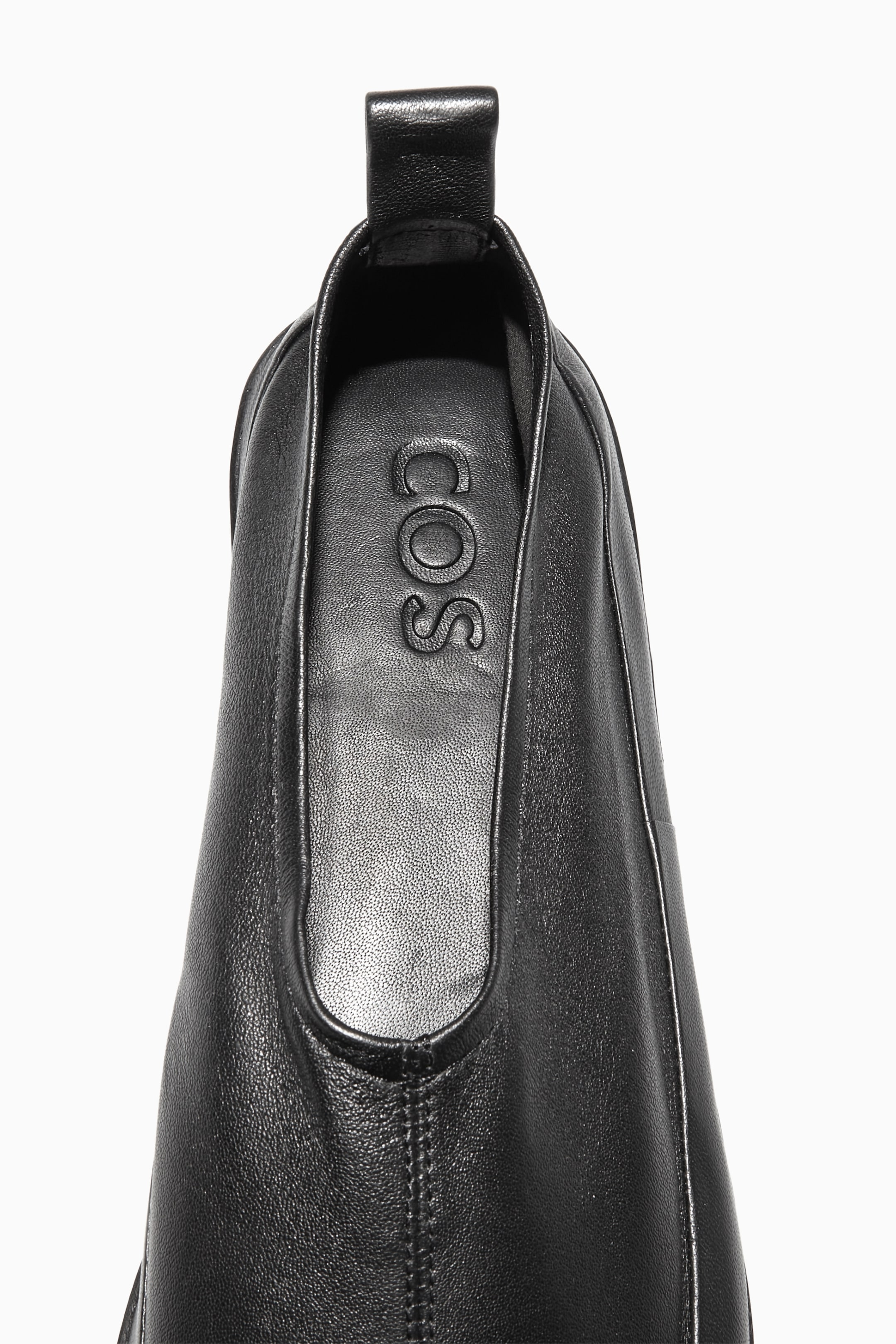 View larger image: LEATHER BALLET FLATS - BLACK - Ladies | H&M GB 5