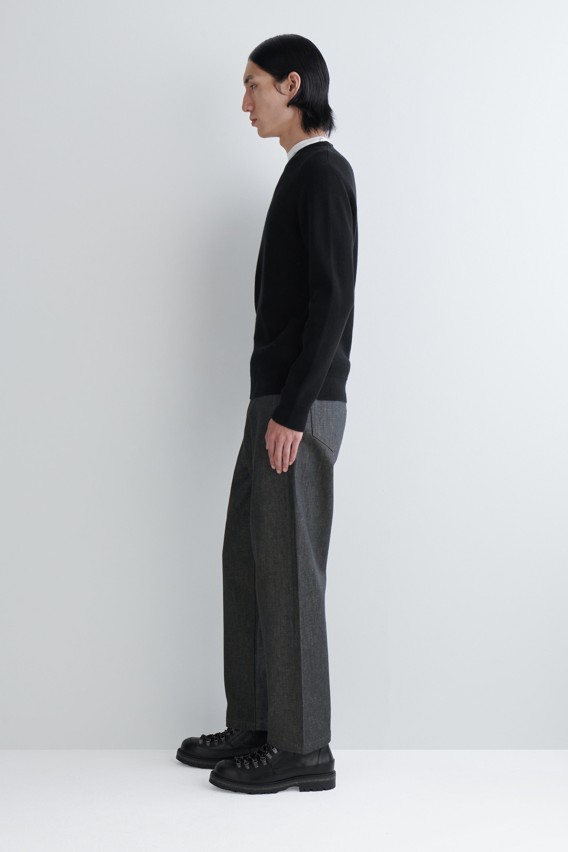 MAGLIONE GIROCOLLO IN COTONE