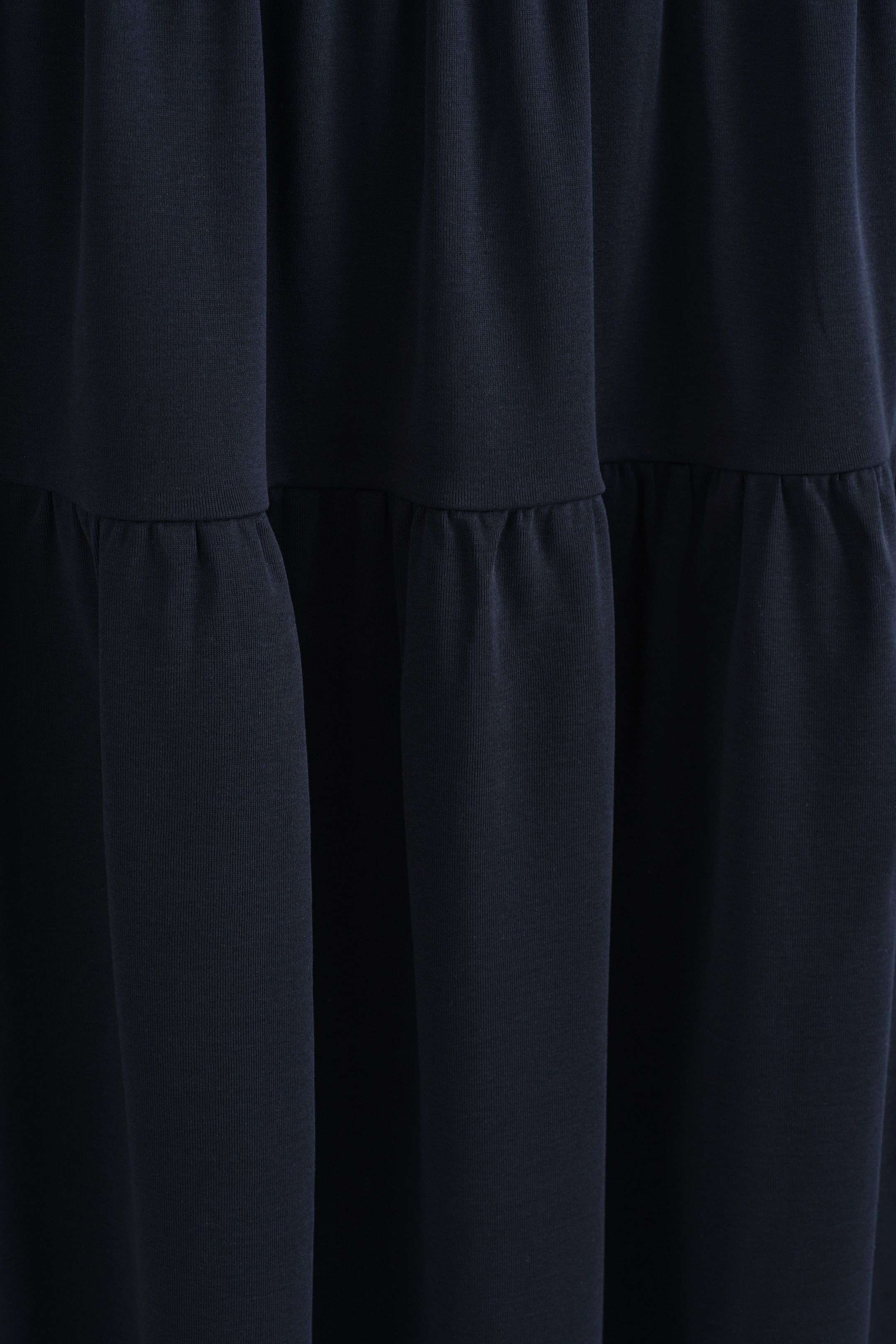 View larger image: BOAT-NECK GATHERED MIDI DRESS - NAVY - Ladies | H&M GB 6