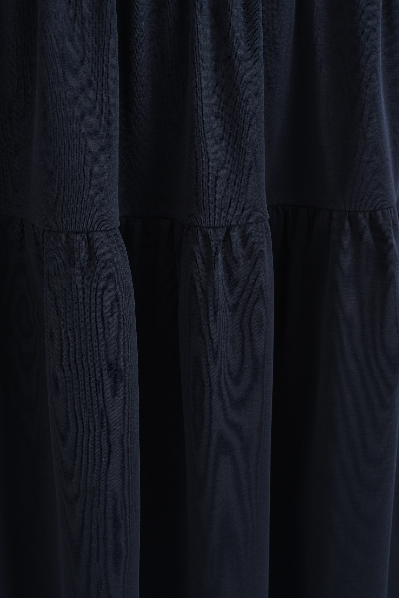 MIDIKLEID MIT U-BOOT-AUSSCHNITT UND RAFFUNGEN - NAVYBLAU/NAVYBLAU/WEISS/STREIFEN - 4