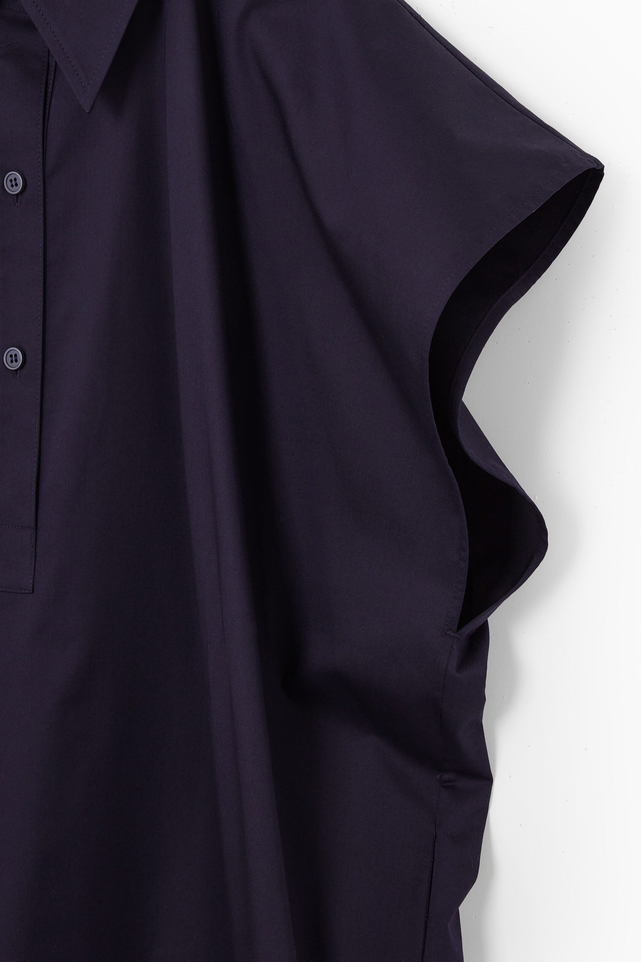 Ingrandisci l'immagine: OVERSIZED MIDI SHIRT DRESS - NAVY - DONNA | H&M CH 3