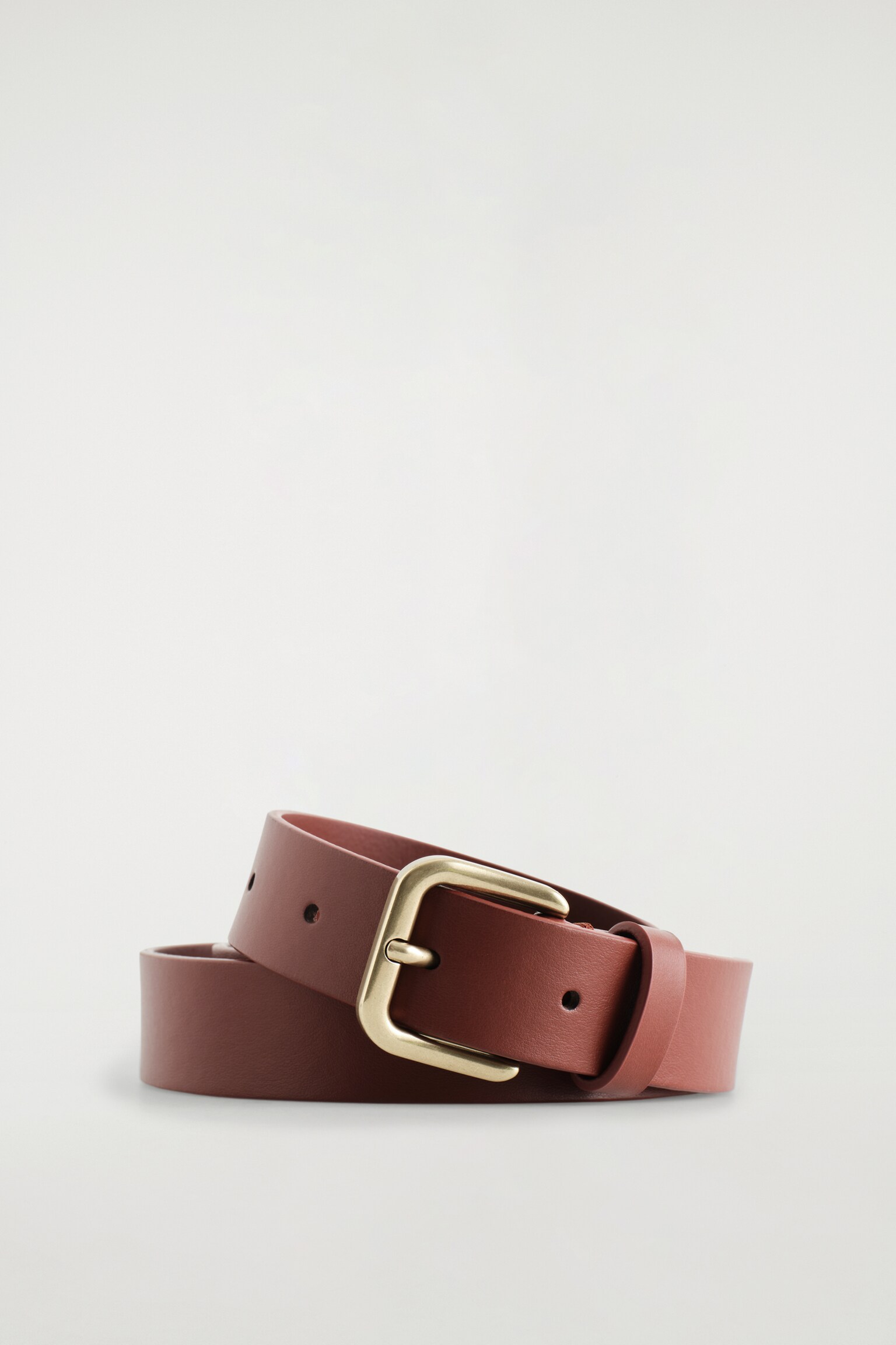 CEINTURE EN CUIR - BRUN/NOIR - 3
