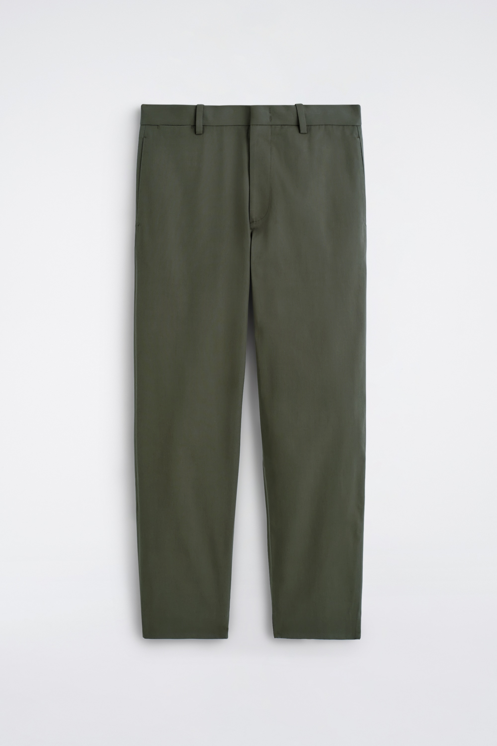 PANTALONI CHINO DIN BUMBAC, CROIALĂ-REGULARĂ, CONICI - KHAKI/ANTRACIT/MARO ÎNCHIS