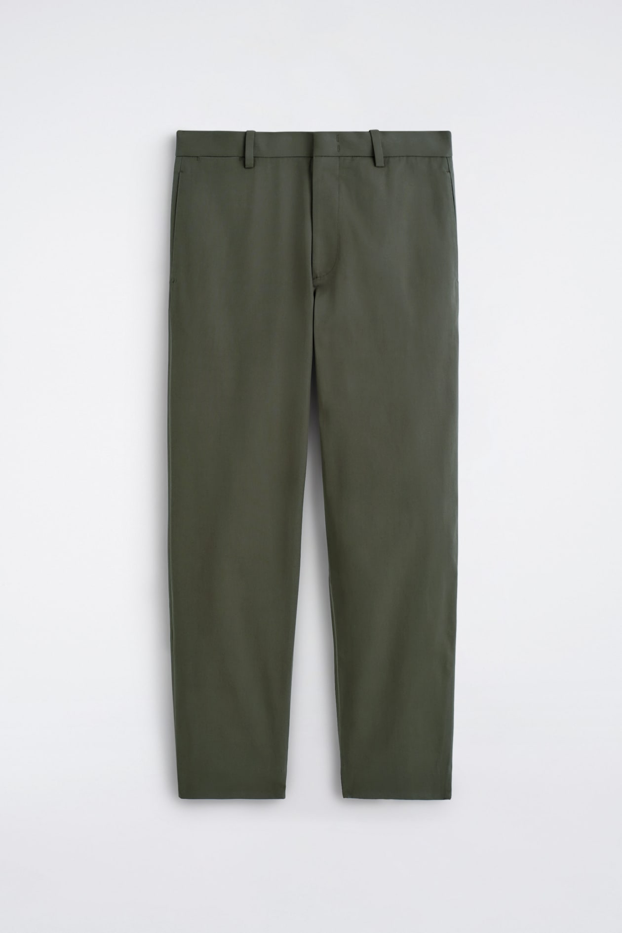 SCHMAL ZULAUFENDE CHINOHOSE AUS BAUMWOLLE