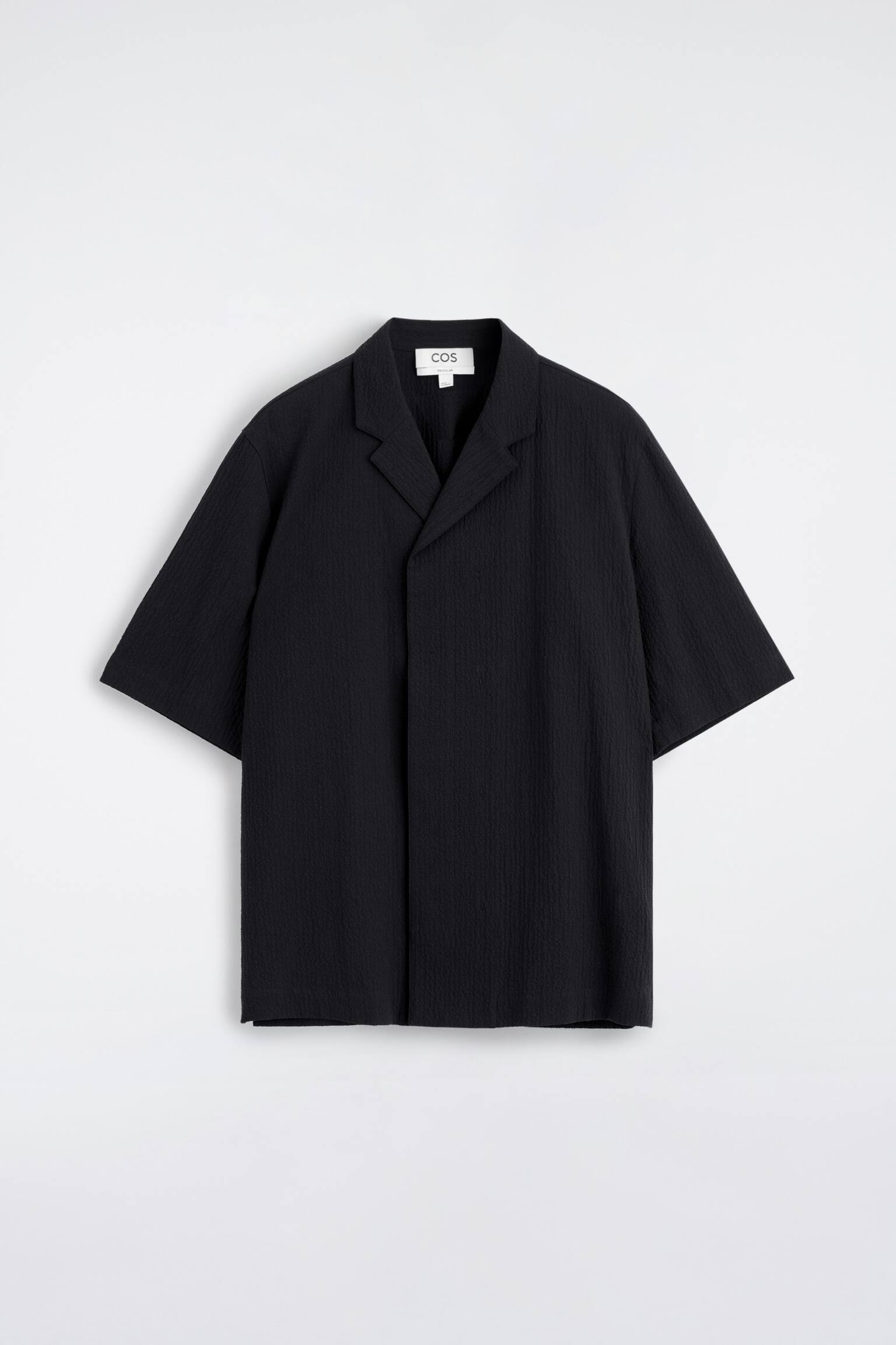 SEERSUCKER RESORT SHIRT - BLACK/DARK BROWN/GREY / CHECKED - 2