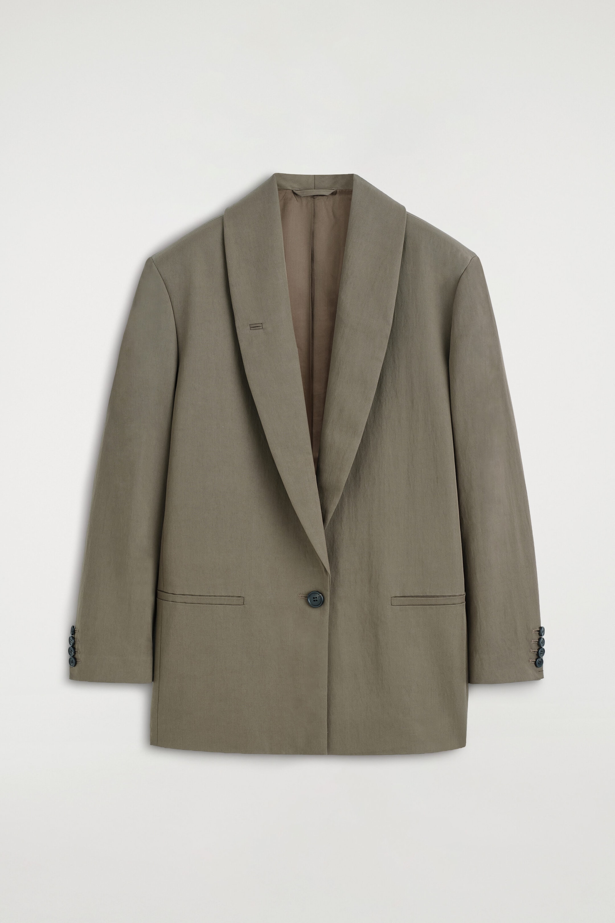 FLUID SHAWL-COLLAR BLAZER