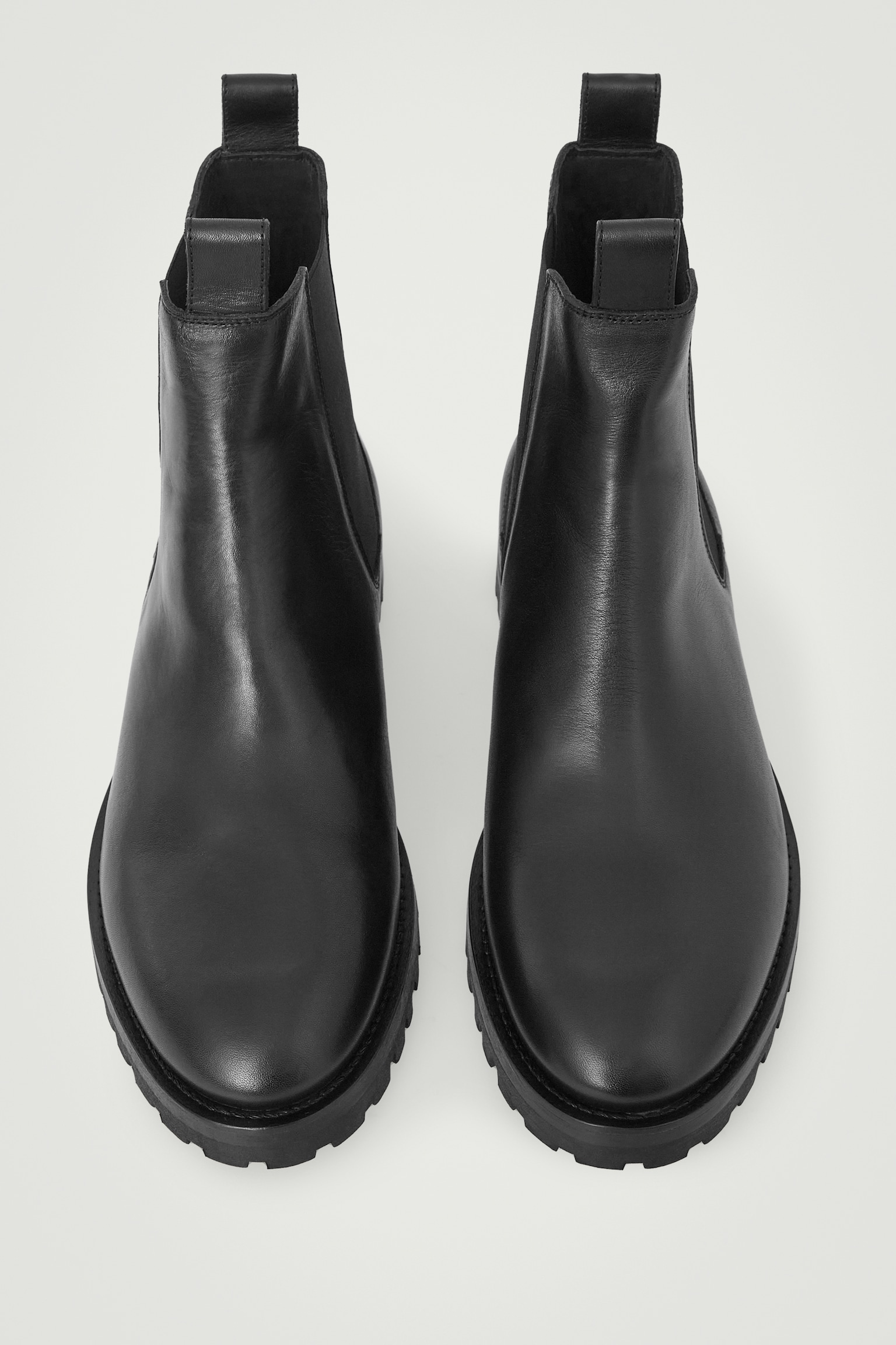 STIVALETTI CHELSEA IN PELLE - NERO - 2