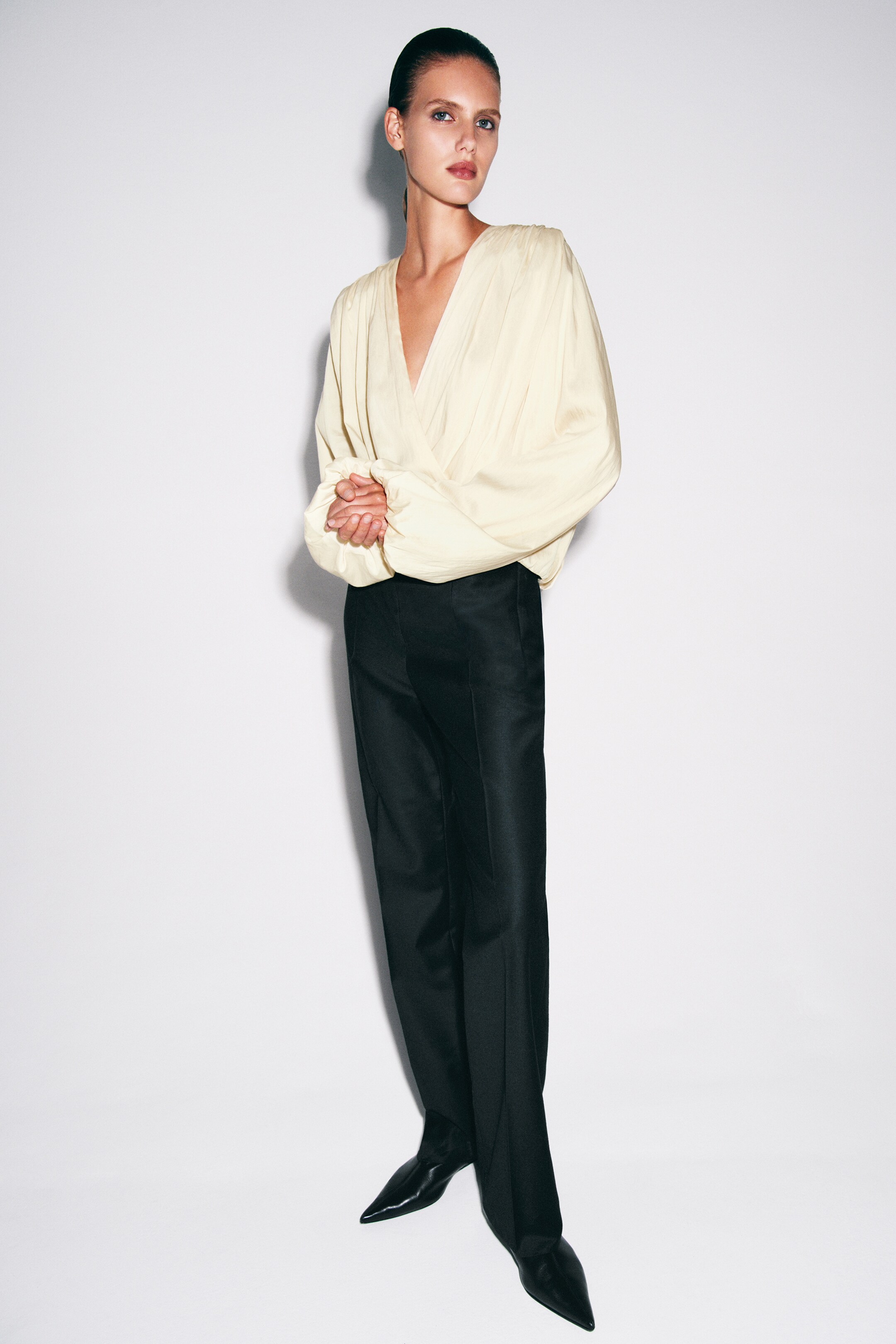 Größeres Bild anzeigen: ELEGANTE HOSE AUS WOLL-MIX - SCHWARZ - Ladies | H&M AT 9