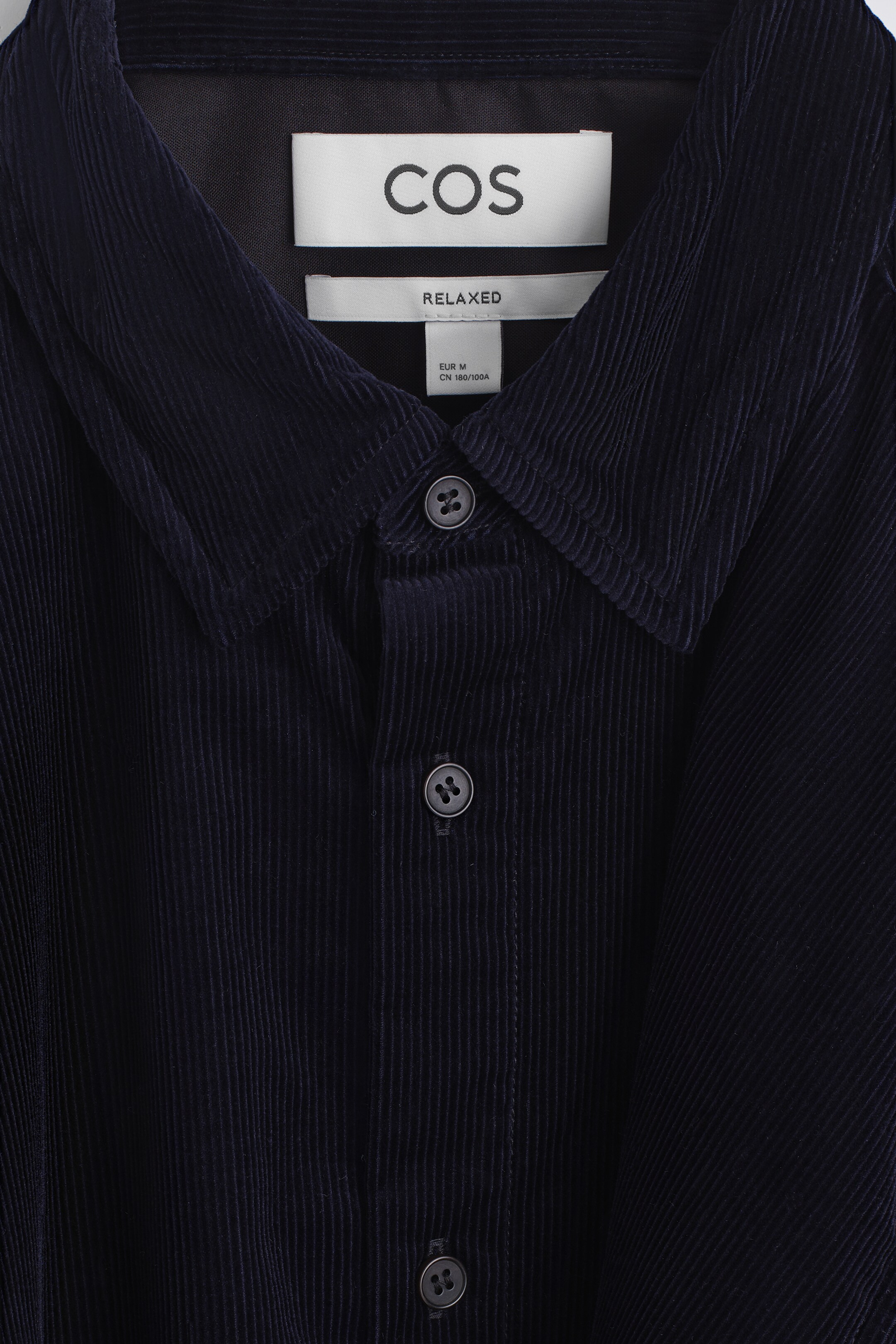 Grösseres Bild ansehen: LOCKERES CORDHEMD - NAVYBLAU - HERREN | H&M CH 7